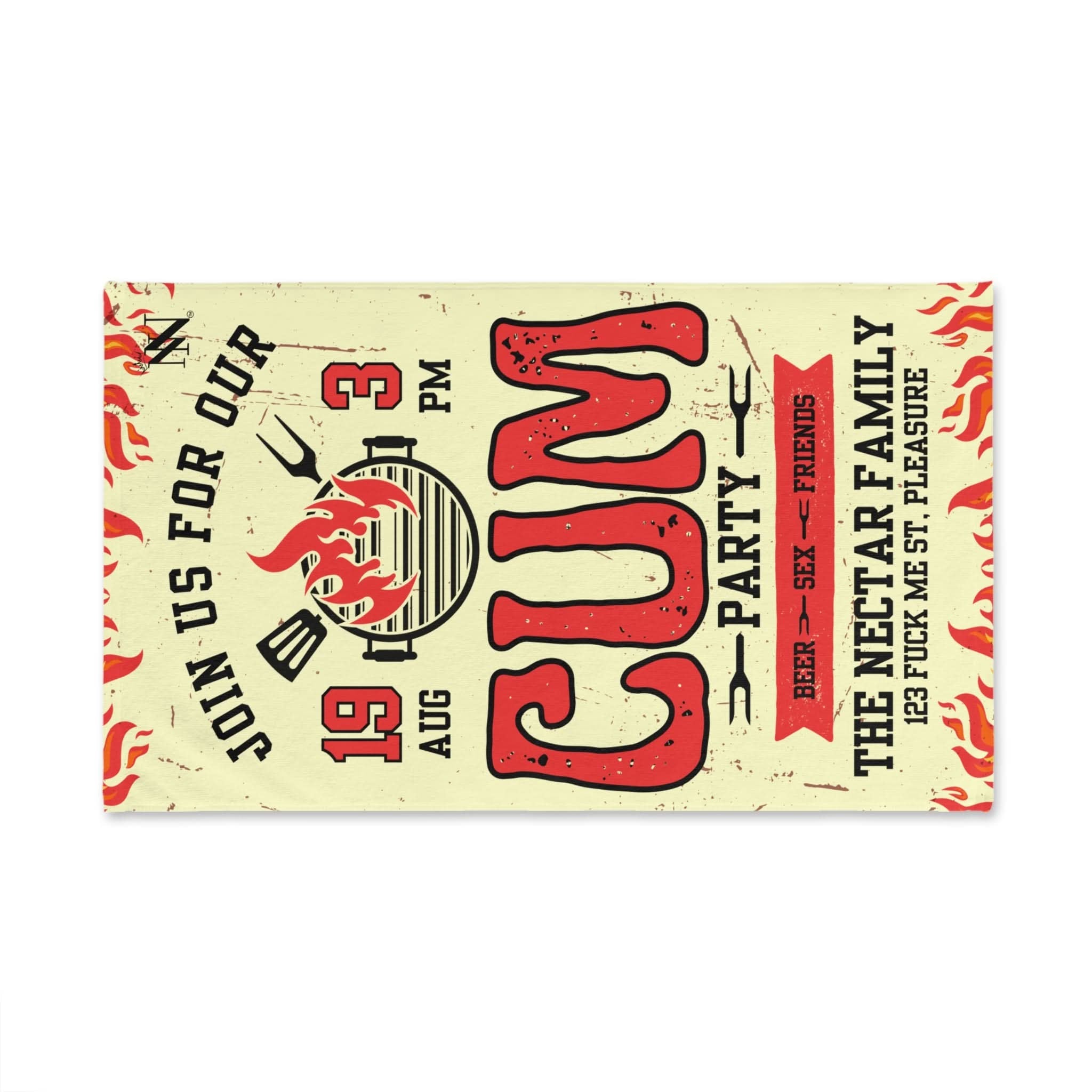 Cum Party | Mix & Match Original Fun-Flirty Lovers’ Towels