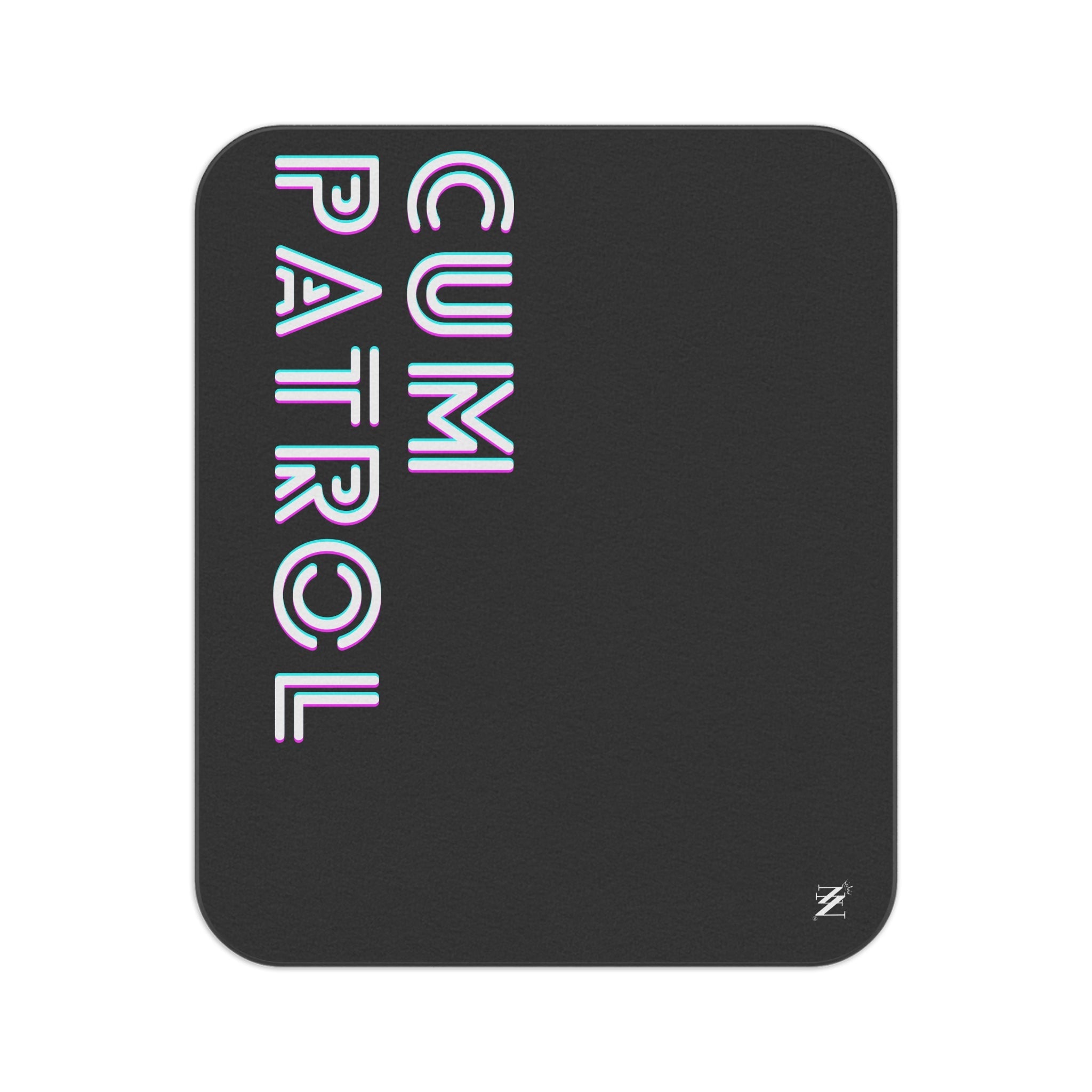 Cum Patrol | Mix Match Fun-Flirty Lovers’ Water-Resistant Blankets