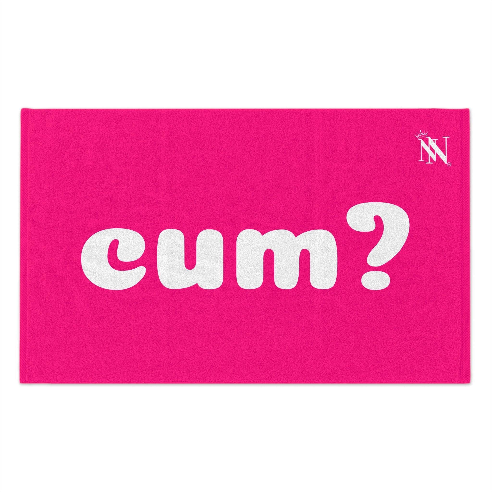 Cum? Pink Mix & Match Soft Sex Towels | Flirty Lovers’ Gifts