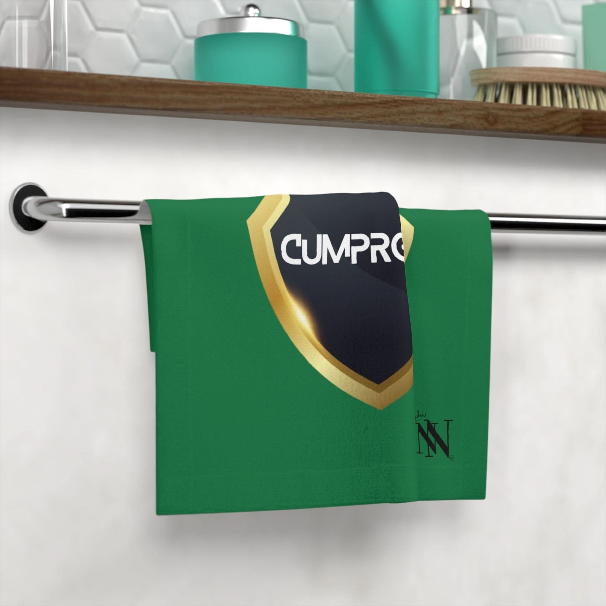 Cum Proof Green | Mix & Match Lils’ Fun-Flirty Lovers’ Towels