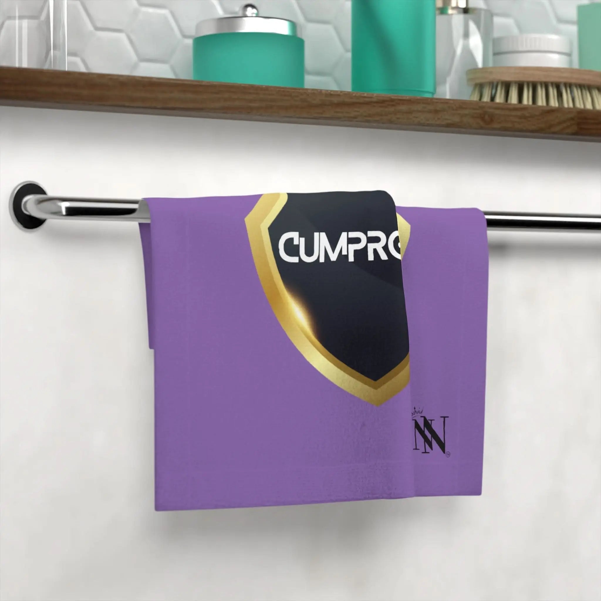 Cum Proof Lavendar | Mix & Match Lils’ Fun-Flirty Lovers’ Towels