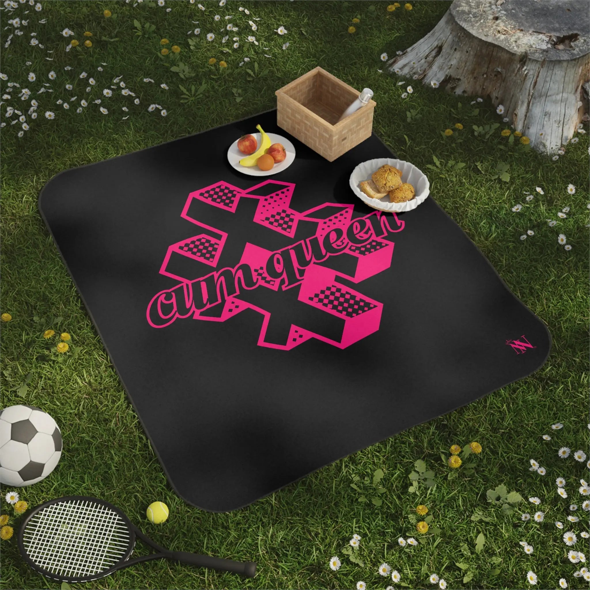# Cum Queen | Mix Match Fun-Flirty Lovers’ Water-Resistant Blankets