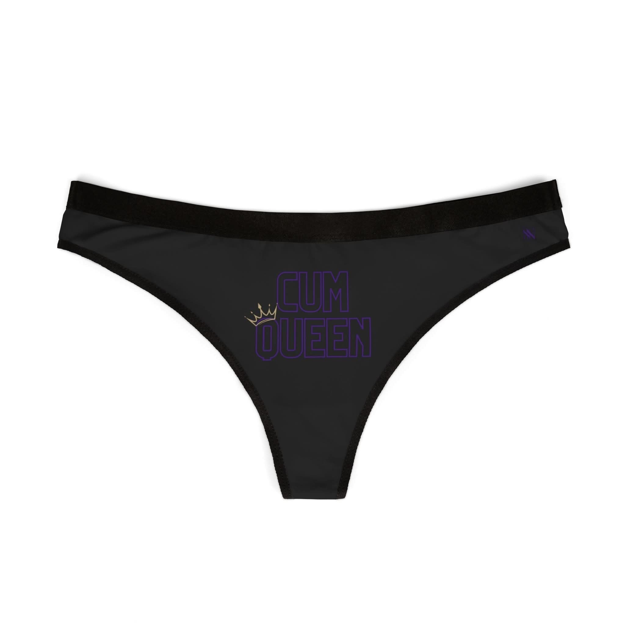 Cum Queen | Mix & Match Women’s Fun-Flirty Lovers’ Thongs