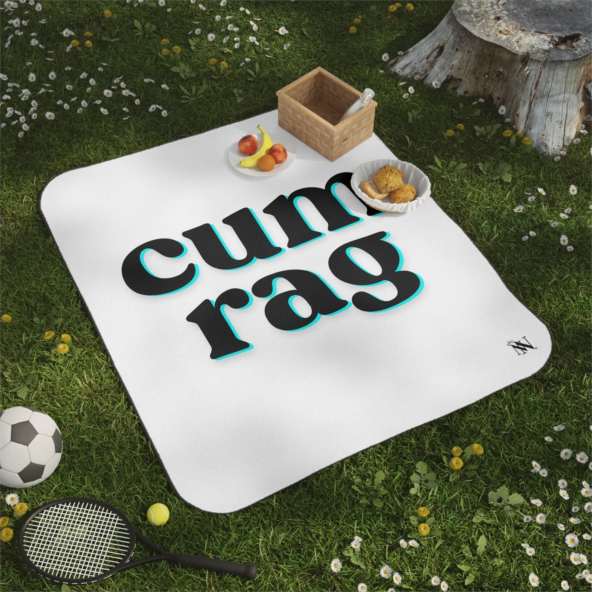 Cum Rag | Mix Match Fun-Flirty Lovers’ Water-Resistant Blankets