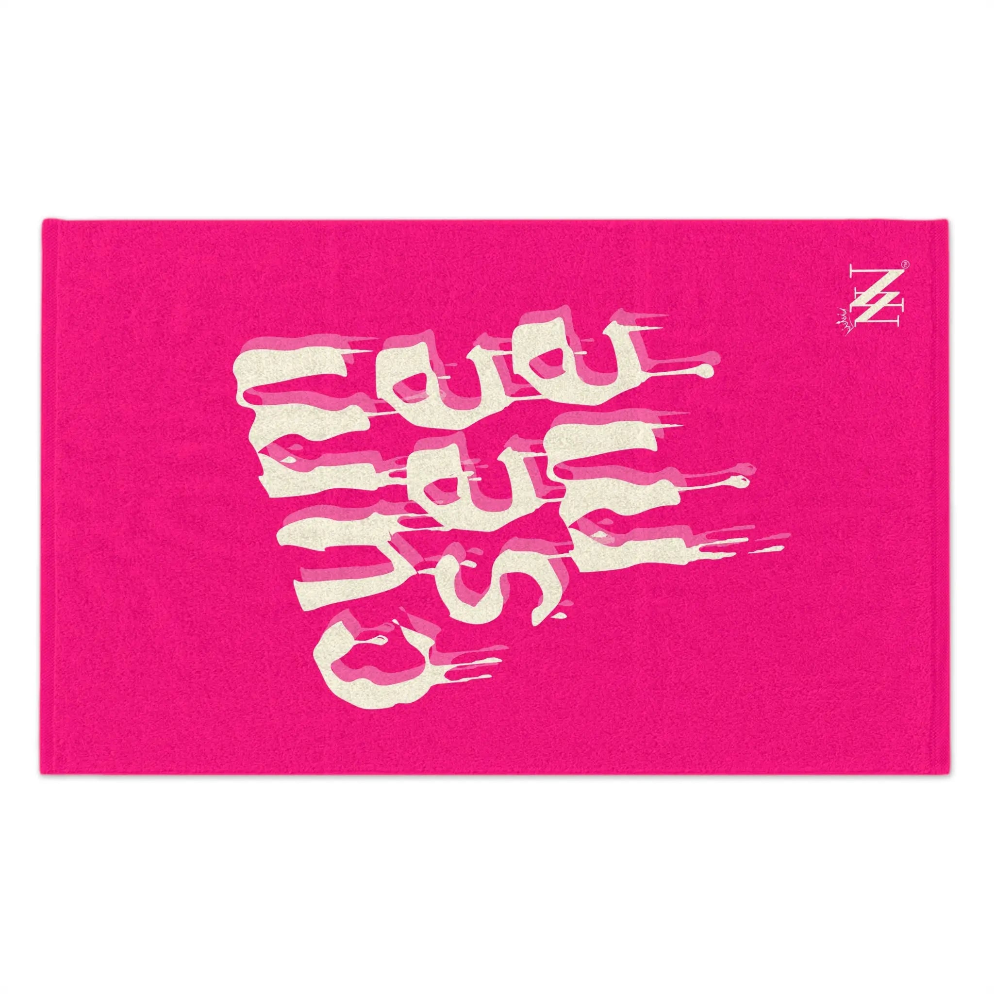 Cum See Me Pink | Mix & Match Soft Fun-Flirty Lovers’ Towels