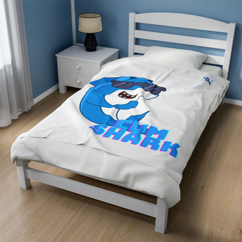 Cum Shark | Mix & Match Fun-Flirty Lovers’ Blankets