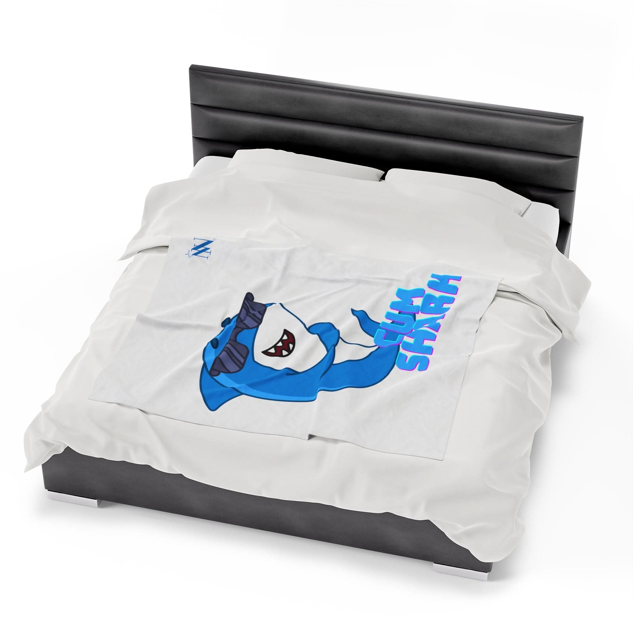 Cum Shark | Mix & Match Fun-Flirty Lovers’ Blankets
