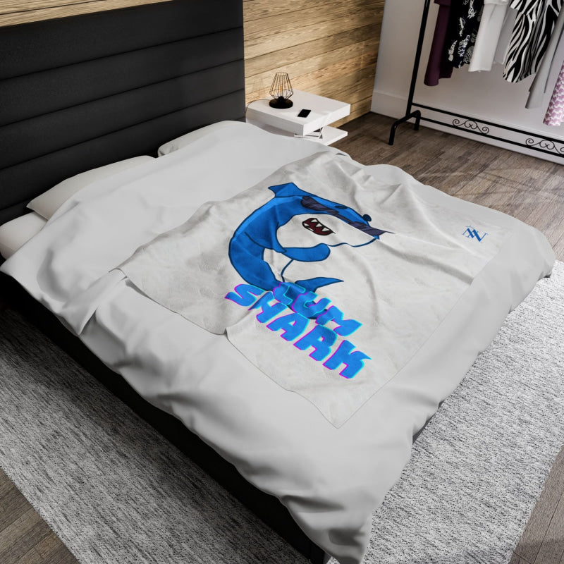 Cum Shark | Mix & Match Fun-Flirty Lovers’ Blankets