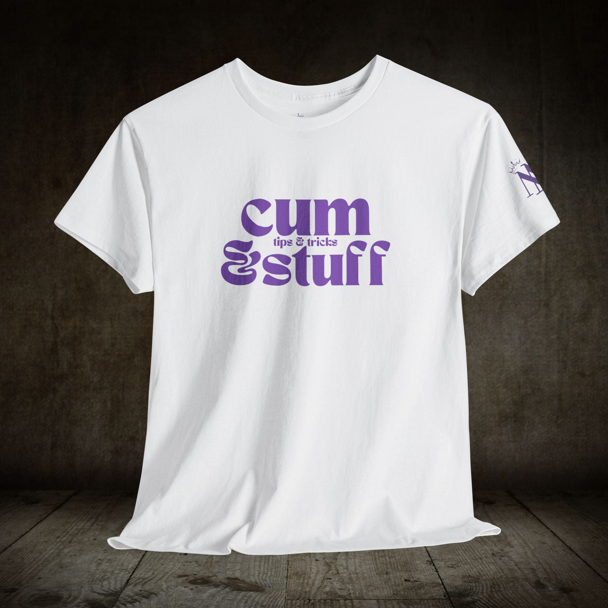 Cum Stuff | Mix & Match 100% Cotton Unisex Fun-Flirty Lovers’ Tees