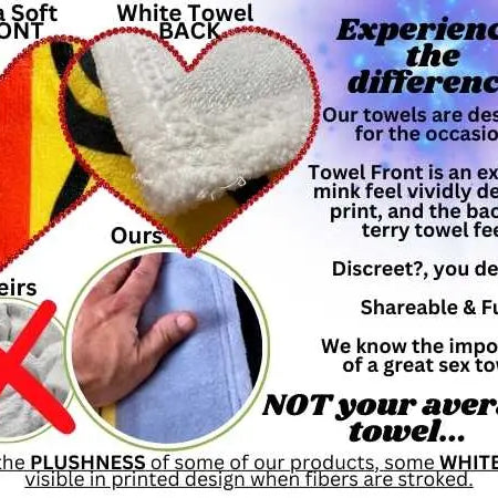 Cum to Play | Mix & Match Lils’ Fun-Flirty Lovers’ Towels
