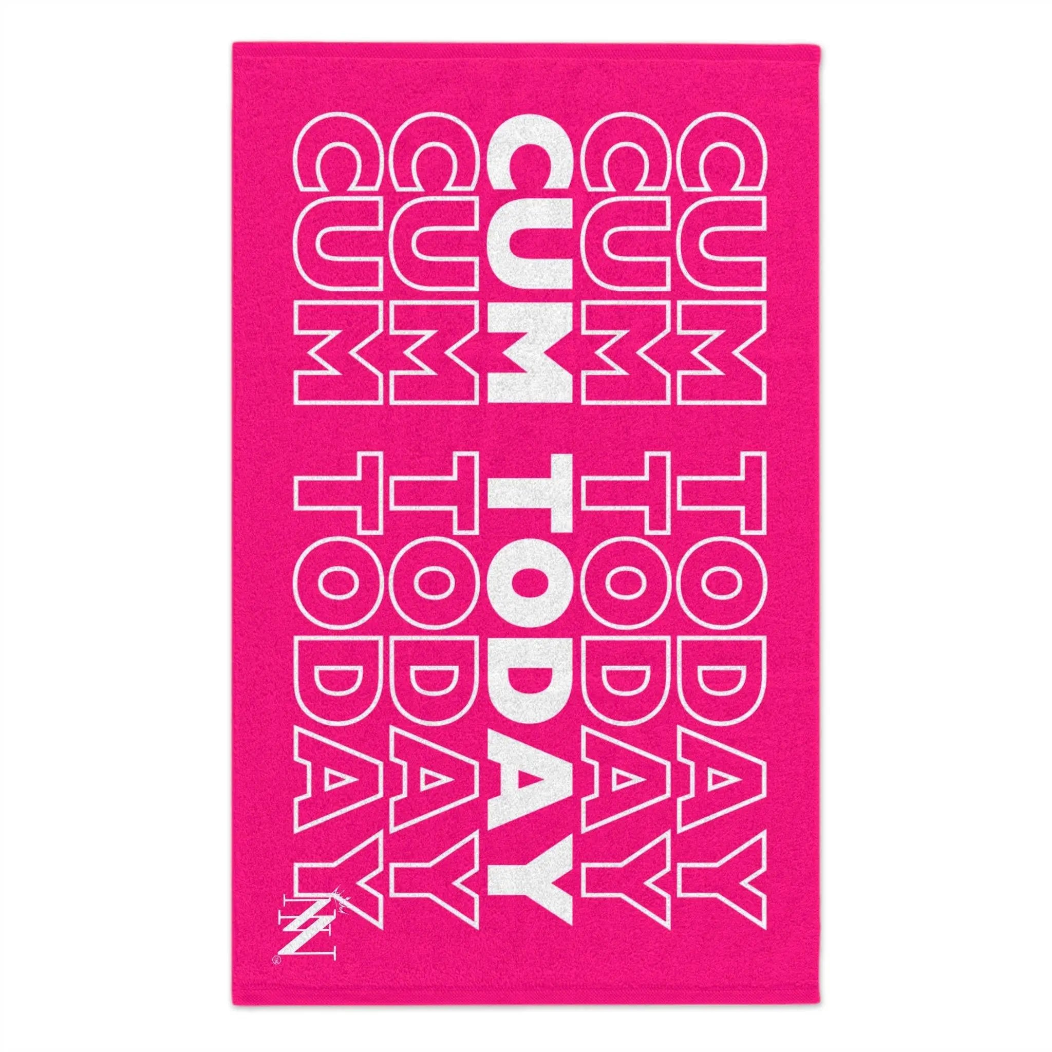 Cum Today Pink Mix & Match Soft Sex Towels | Flirty Lovers’ Gifts