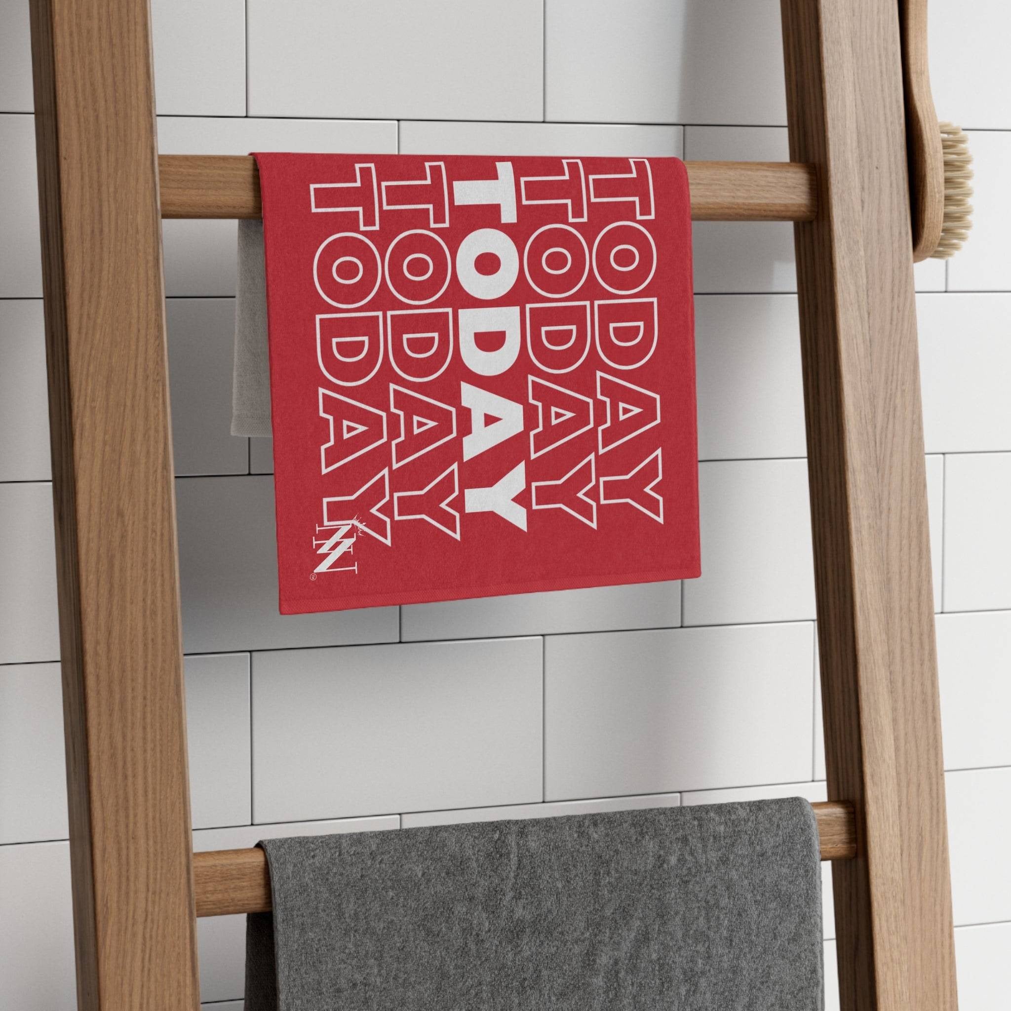 Cum Today Red Mix & Match Soft Sex Towels | Flirty Lovers’ Gifts