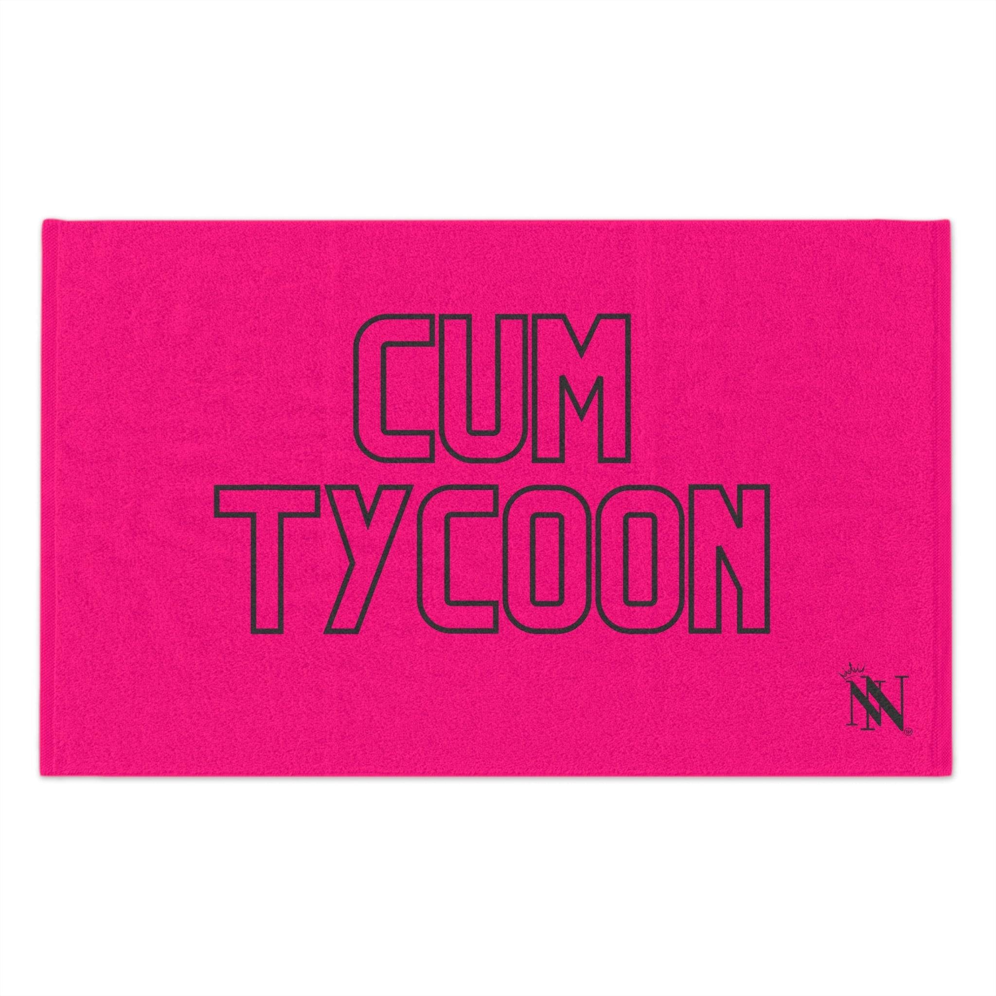 Cum Tycoon Pink Mix & Match Soft Sex Towels | Flirty Lovers’ Gifts