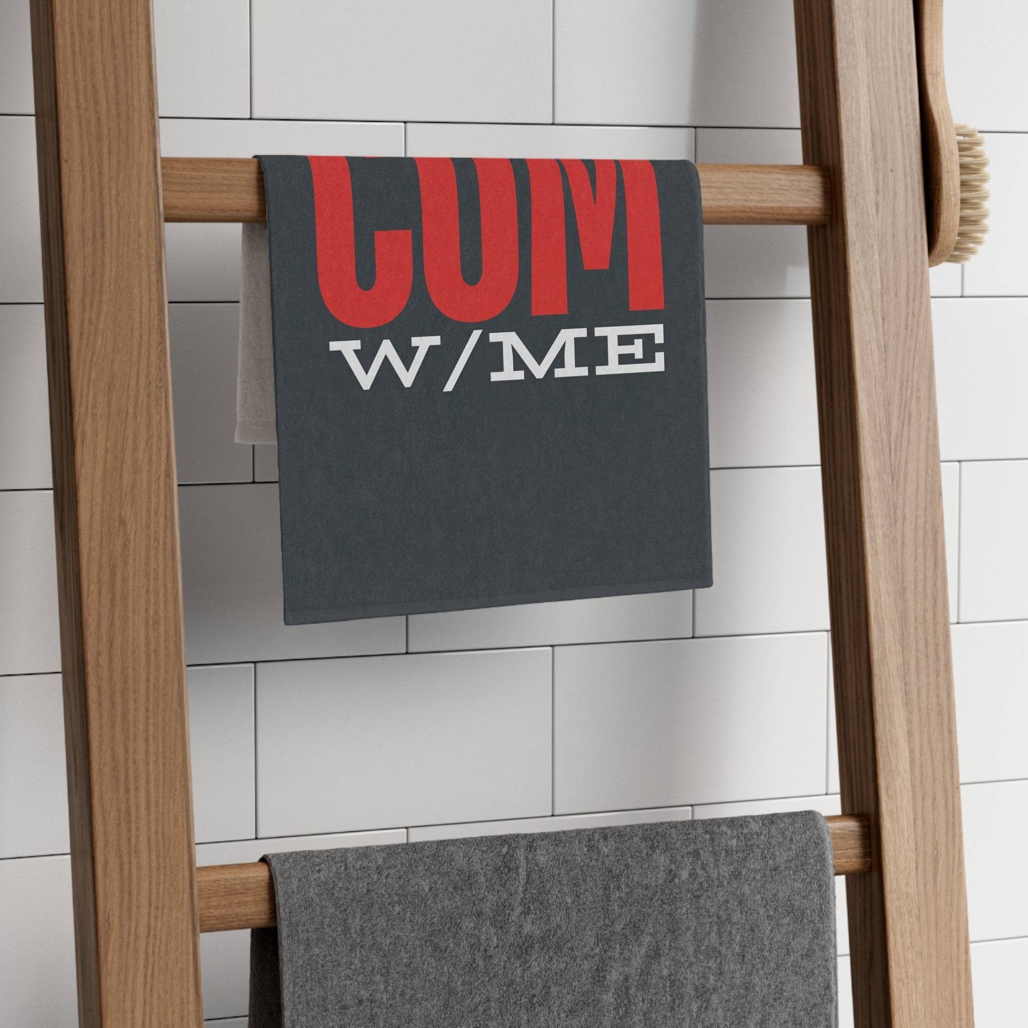 Cum w/Me | Mix & Match Soft Fun-Flirty Lovers’ Towels