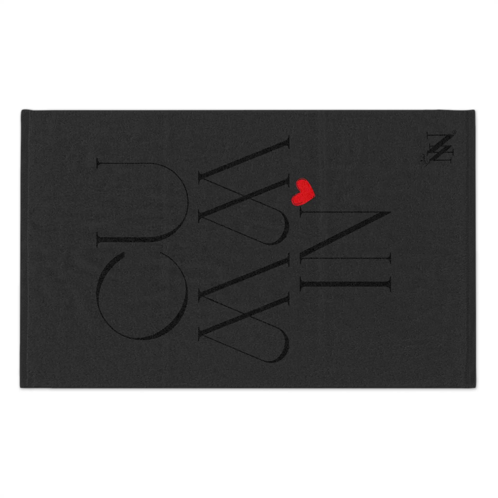 Cummin’ Dark Grey | Mix & Match Soft Fun-Flirty Lovers’ Towels