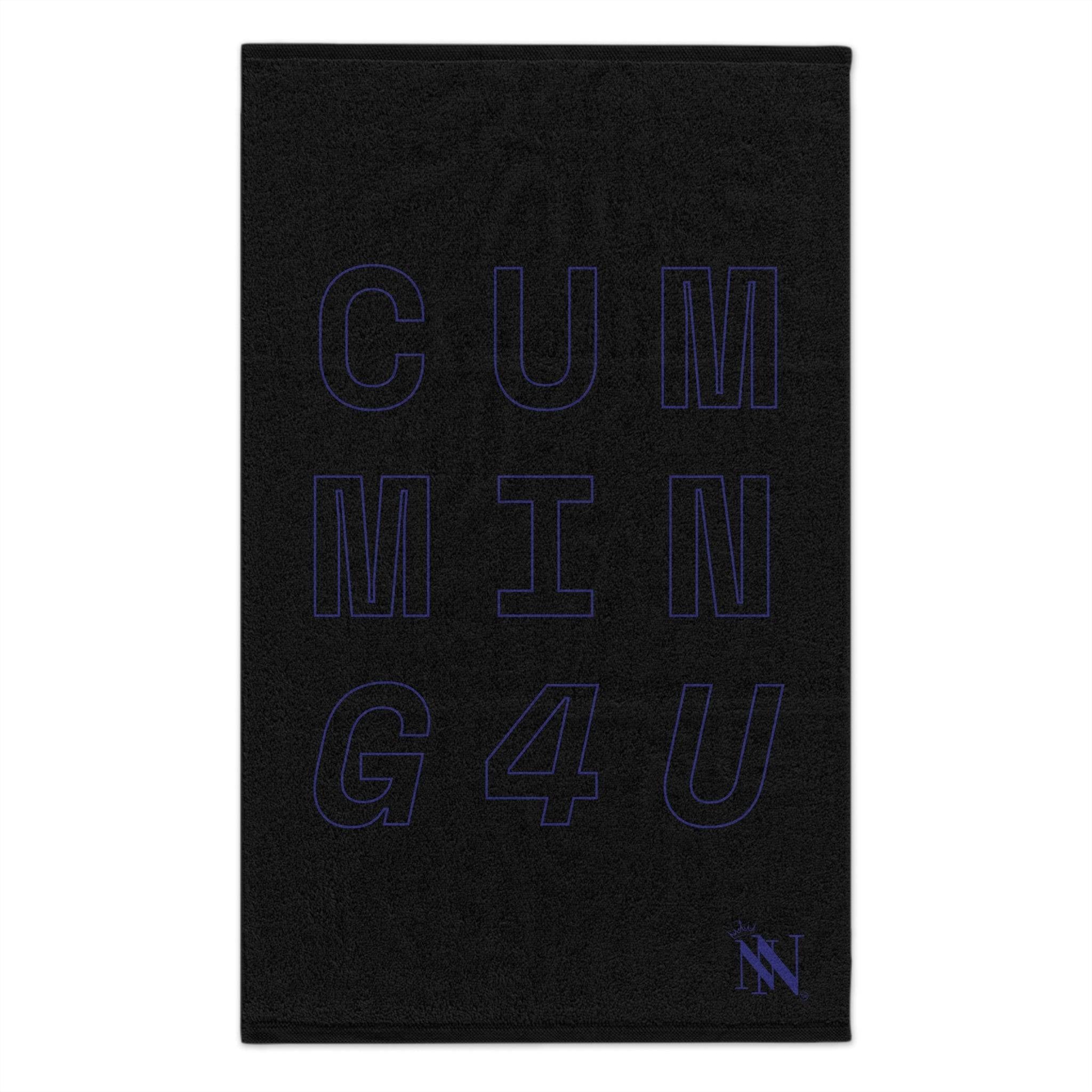 Cumming 4 U Dark | Mix & Match Soft Fun-Flirty Lovers’ Towels