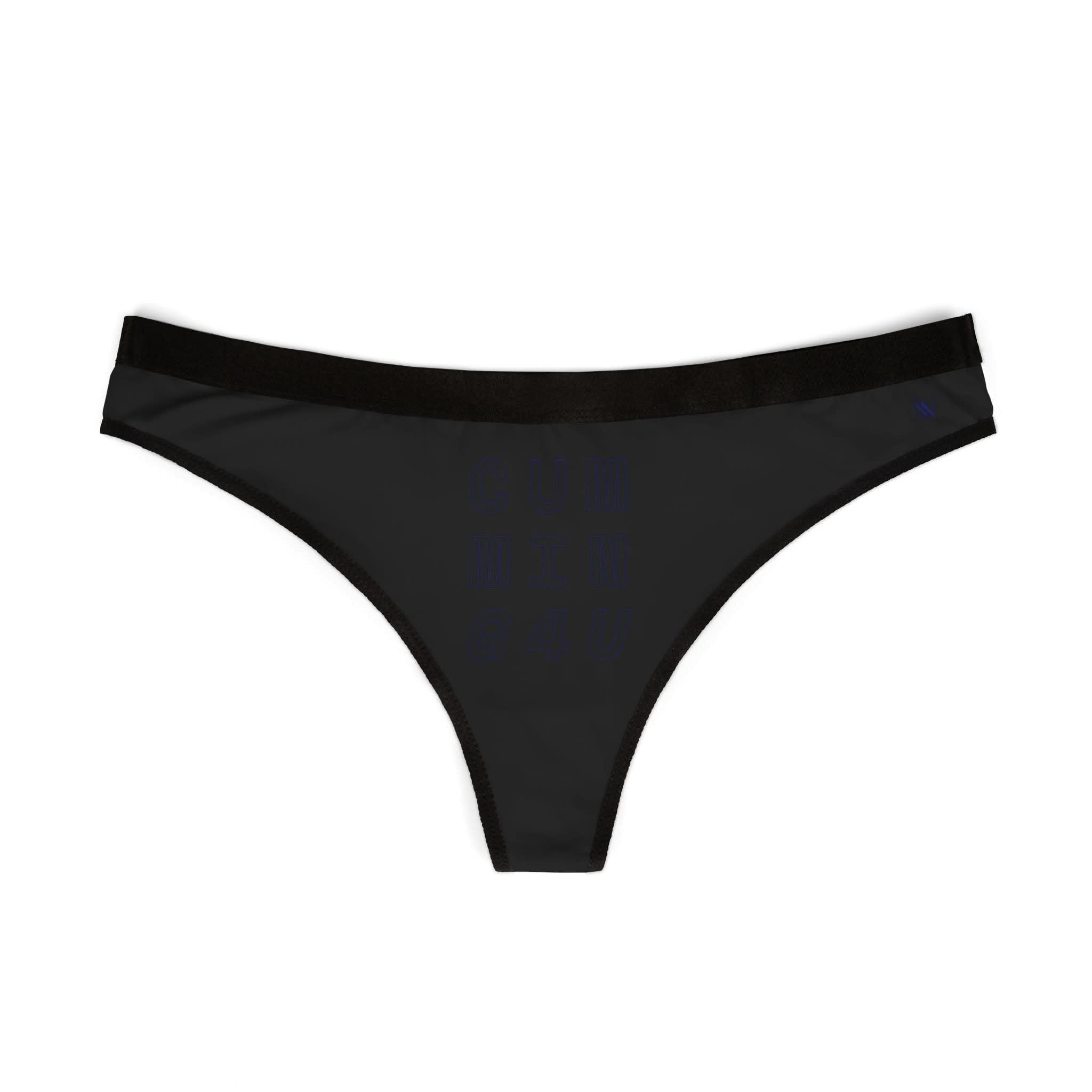 Cumming 4 U | Mix & Match Women’s Fun-Flirty Lovers’ Thongs