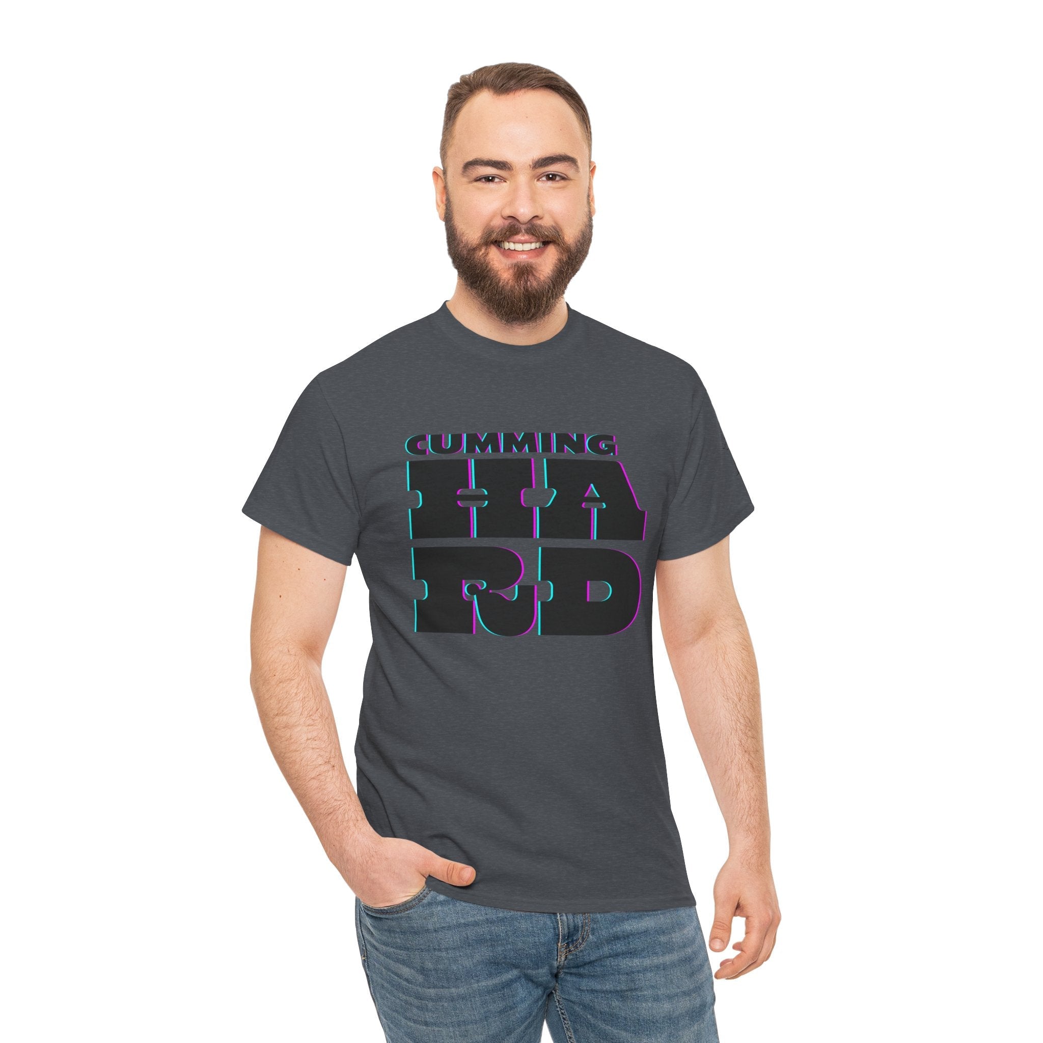 Cumming Hard | Mix & Match 100% Cotton Unisex Fun-Flirty Lovers’ Tees