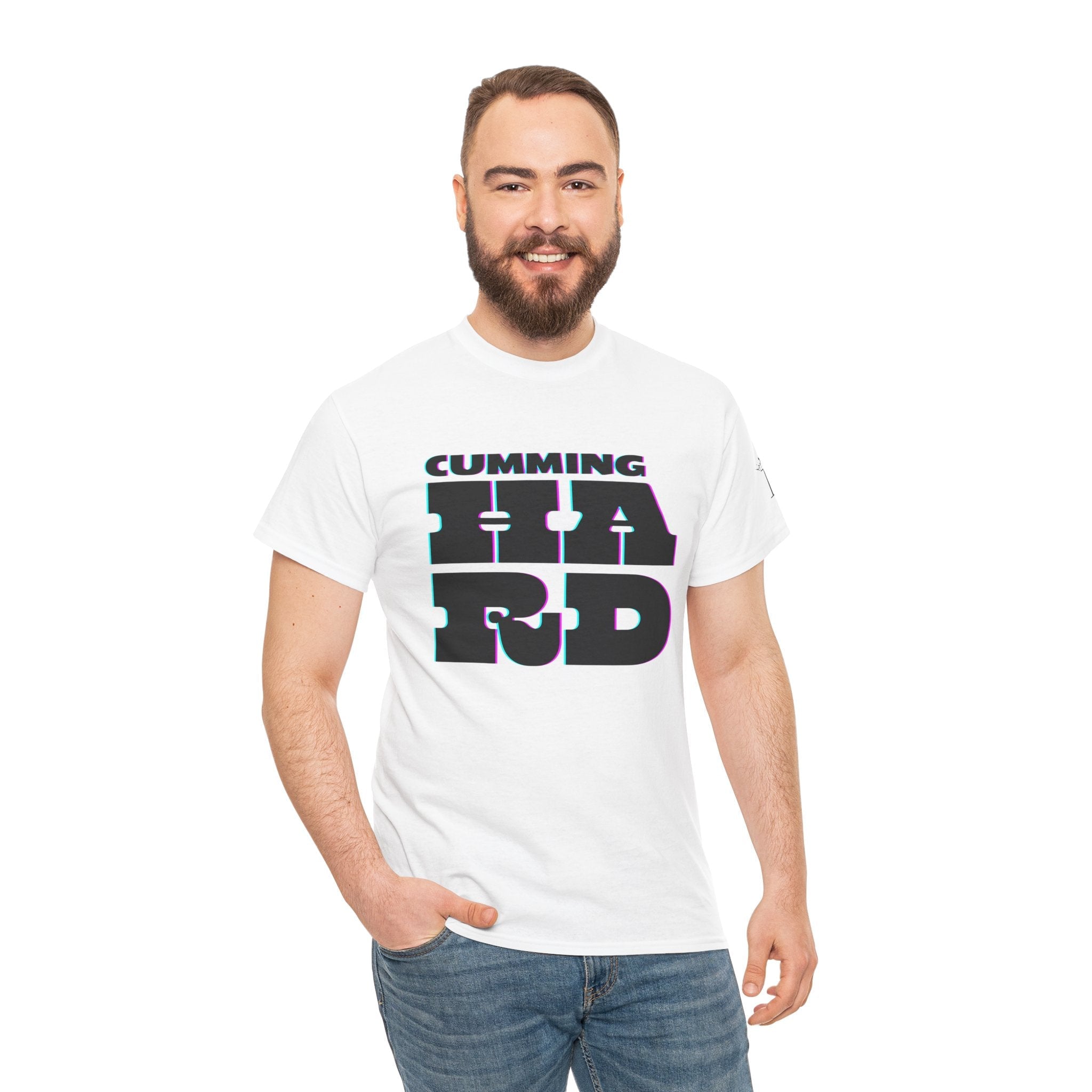 Cumming Hard | Mix & Match 100% Cotton Unisex Fun-Flirty Lovers’ Tees