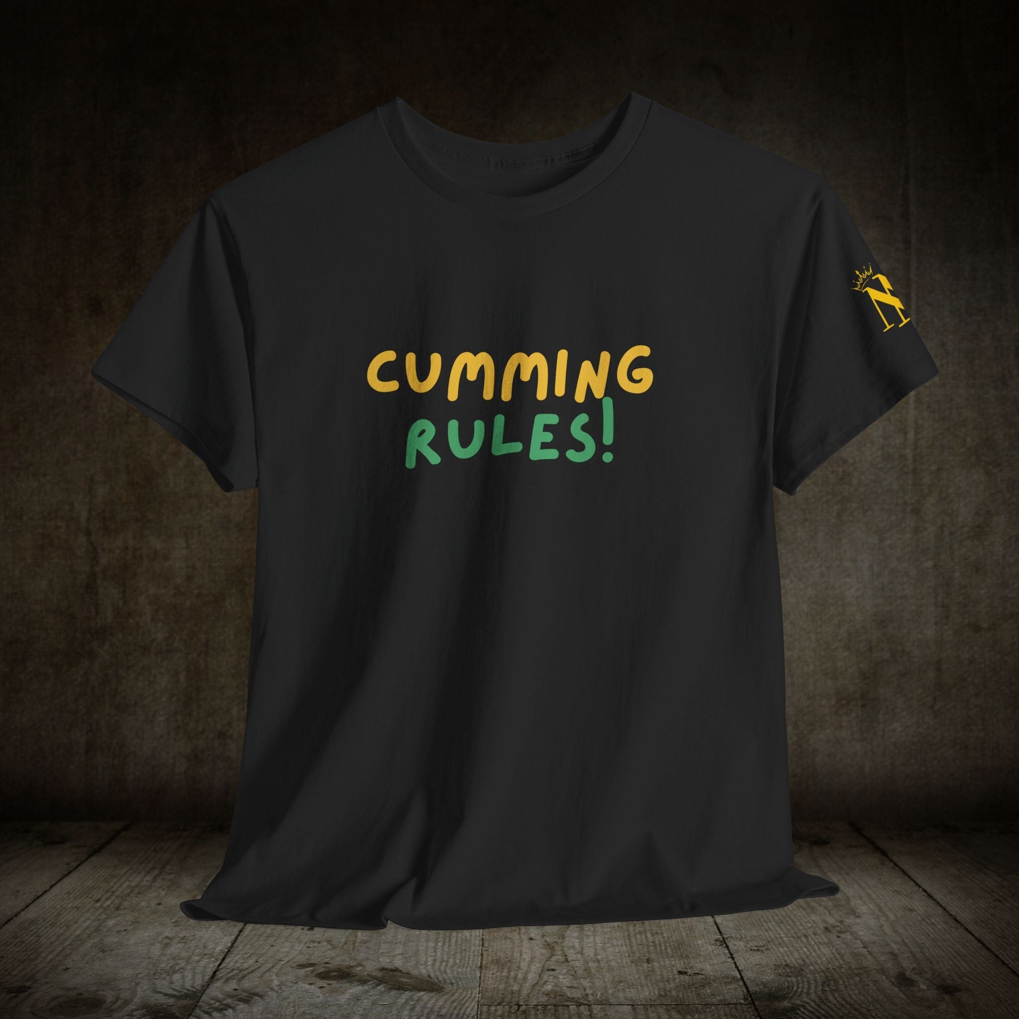 Cumming Rules! | Mix & Match 100% Cotton Unisex Fun-Flirty Lovers’ Tees