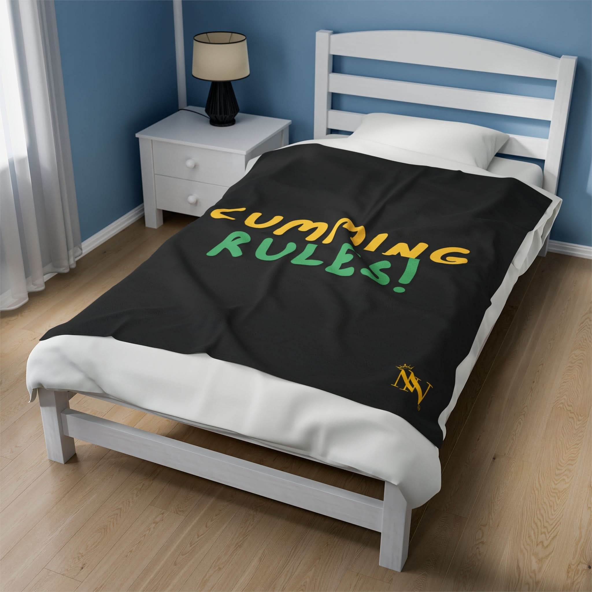 Cumming Rules! | Mix & Match Fun-Flirty Lovers’ Blankets