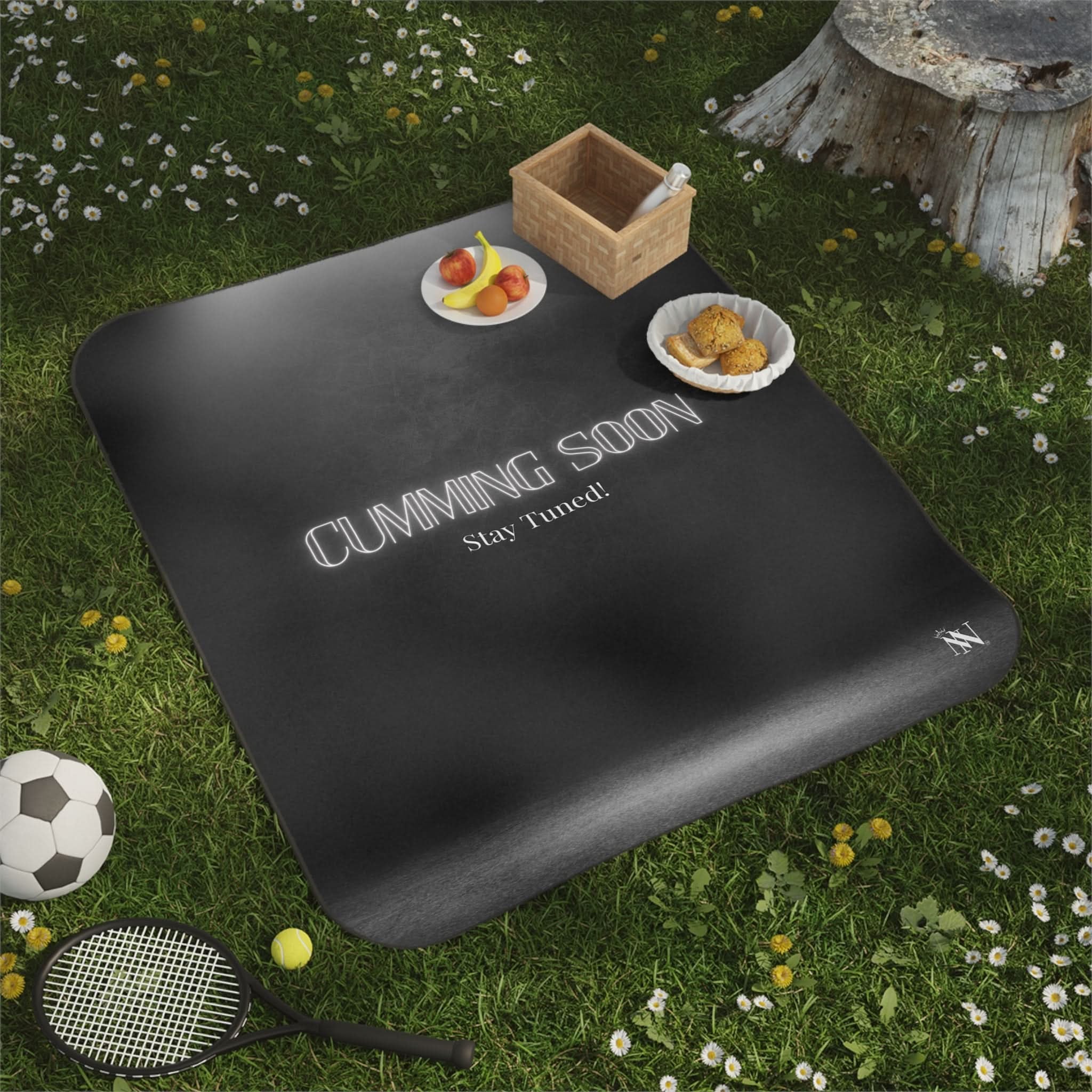 Cumming Soon Stay Tuned! | Mix Match Fun-Flirty Lovers’ Water-Resistant Blankets