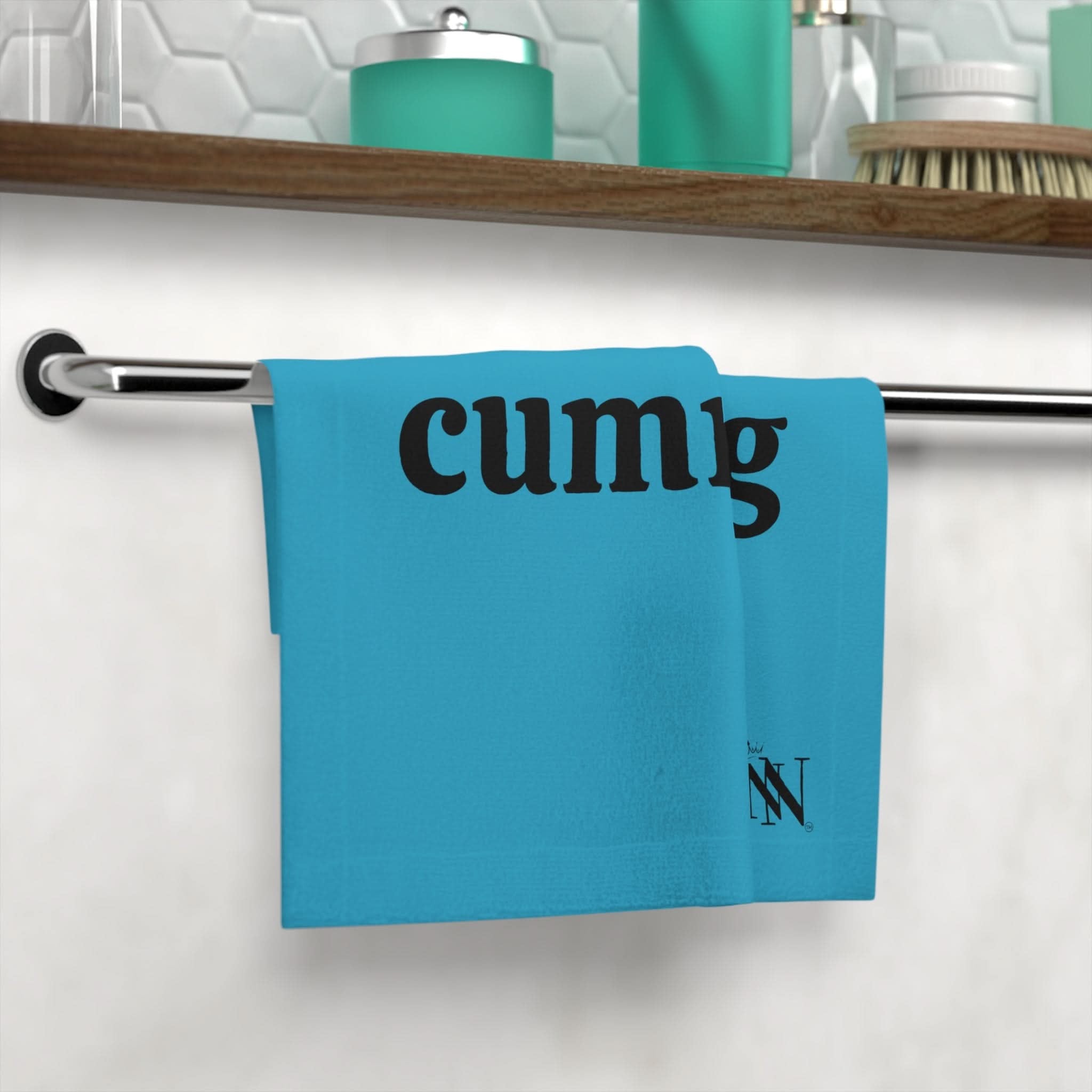 Cumrag Lils’ Teal | Mix & Match Lils’ Fun-Flirty Lovers’ Towels