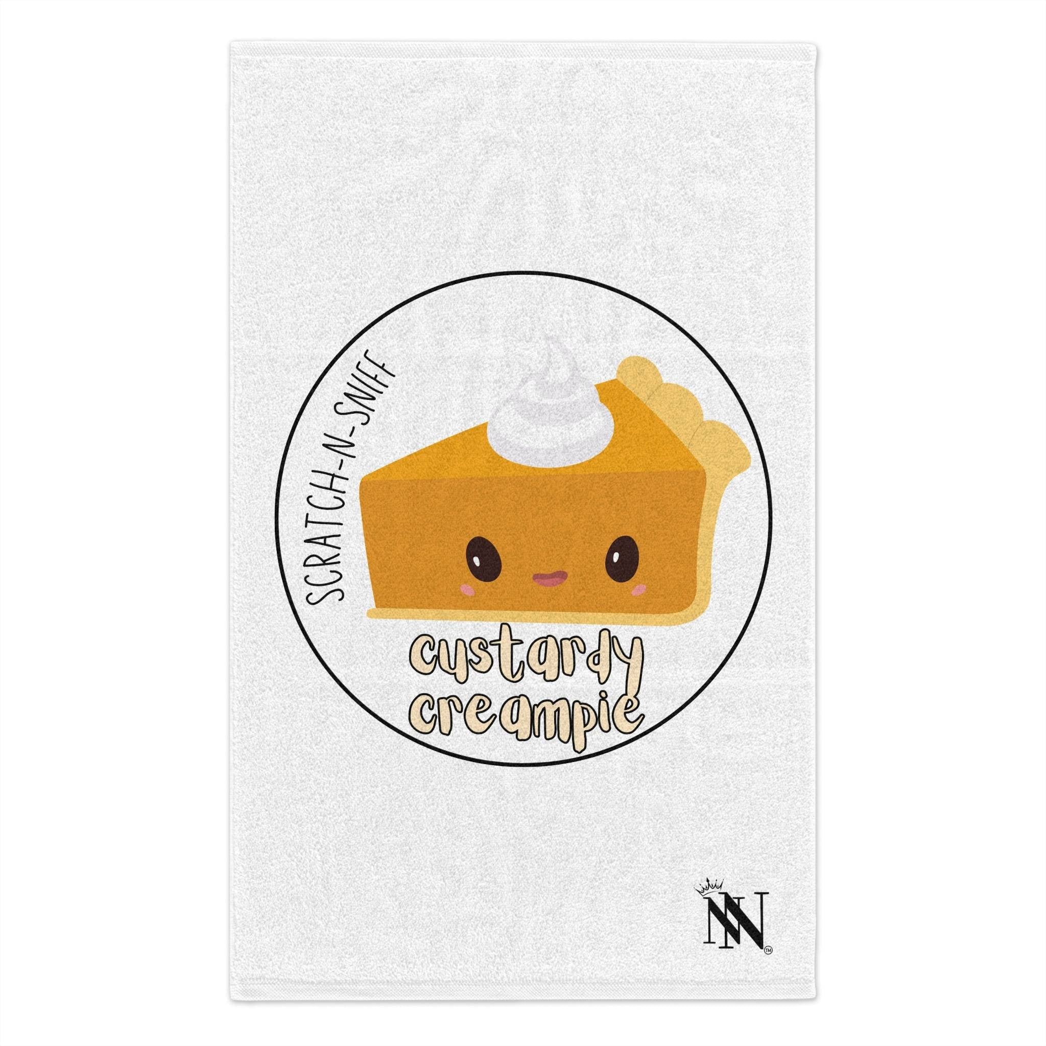 Custardy Creampie Scratch-N-Sniff | Mix & Match Soft Fun-Flirty Lovers’ Towels
