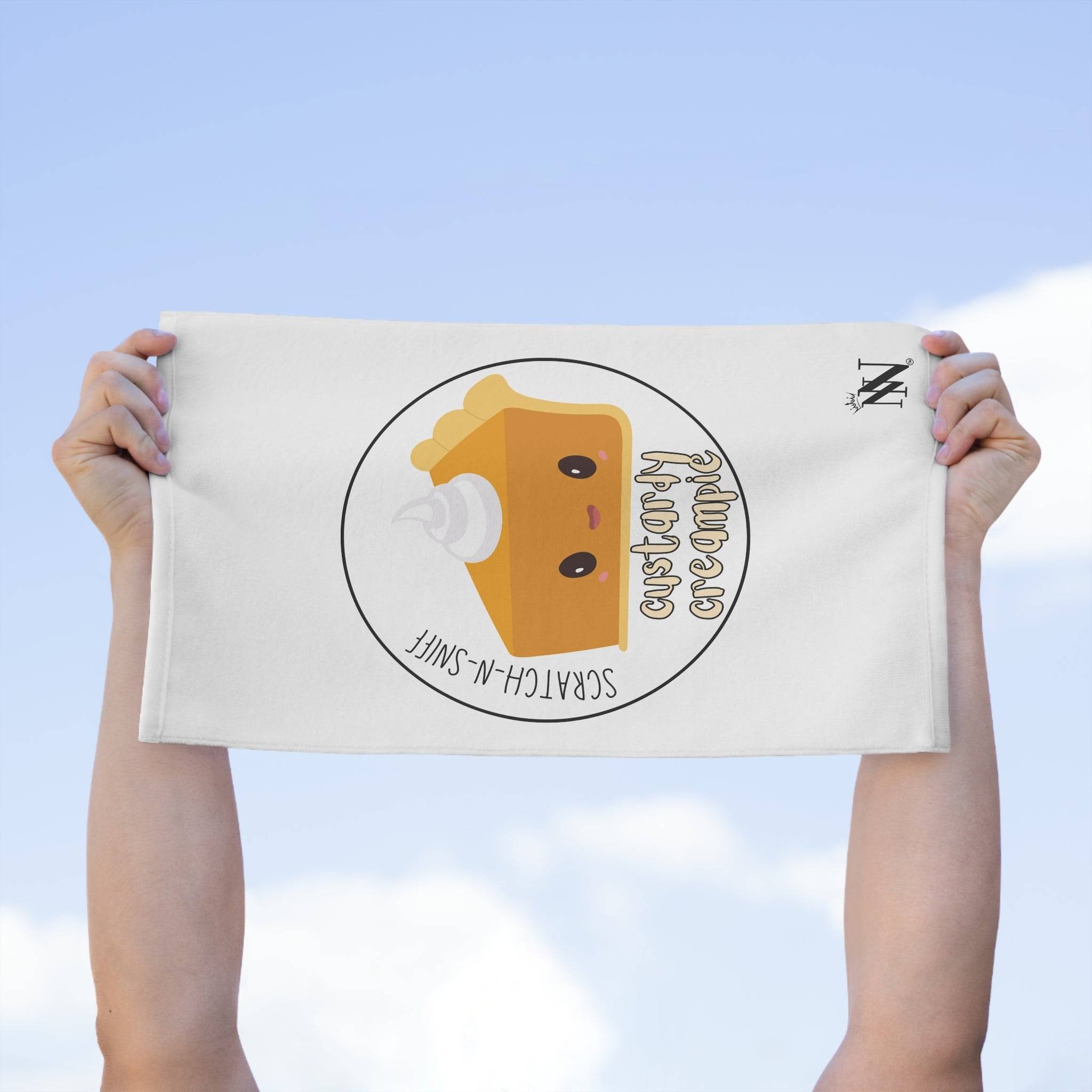 Custardy Creampie Scratch-N-Sniff | Mix & Match Soft Fun-Flirty Lovers’ Towels