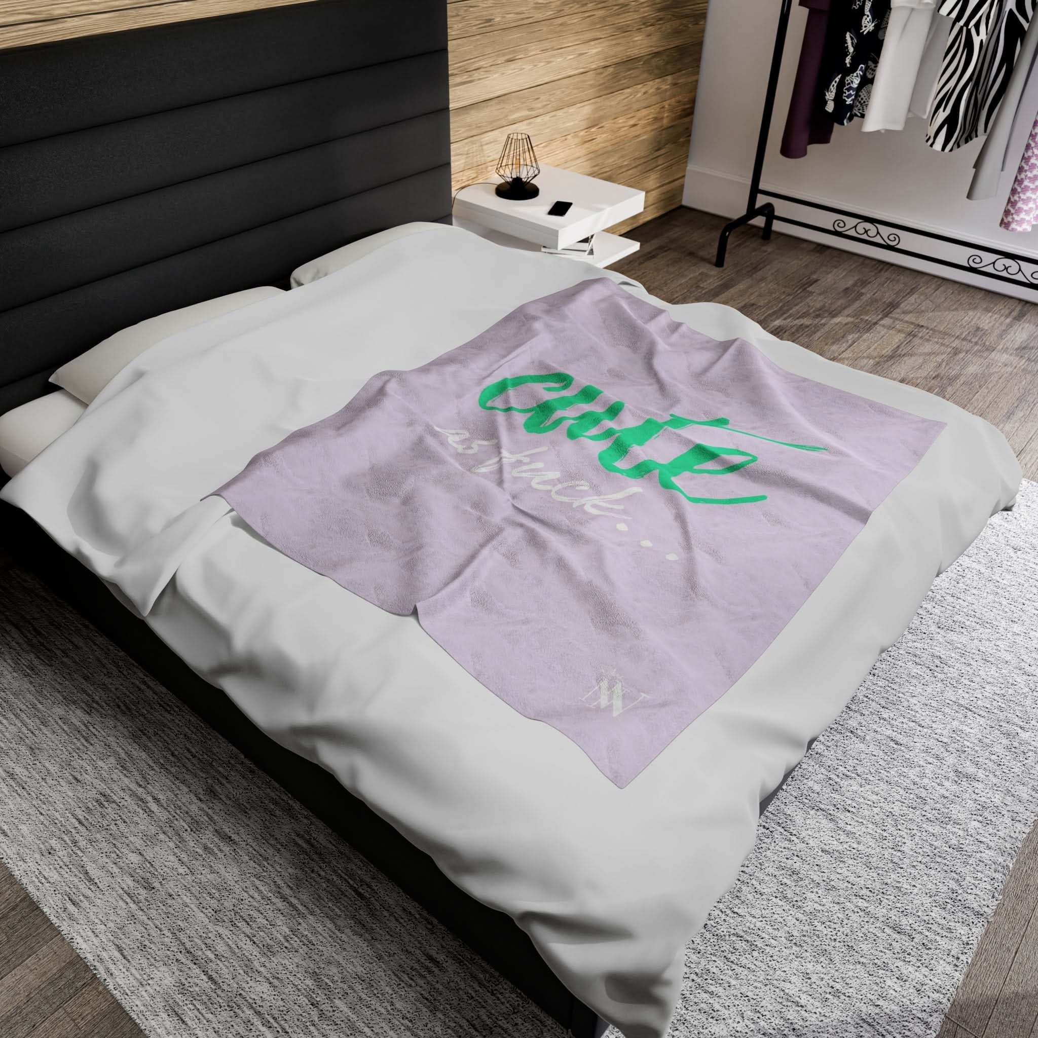 Cute As Fuck | Mix & Match Fun-Flirty Loversā Blankets