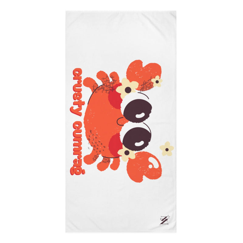 Cute Crusty Cum Rag XL Cum Towel | Big Bold & Stylish