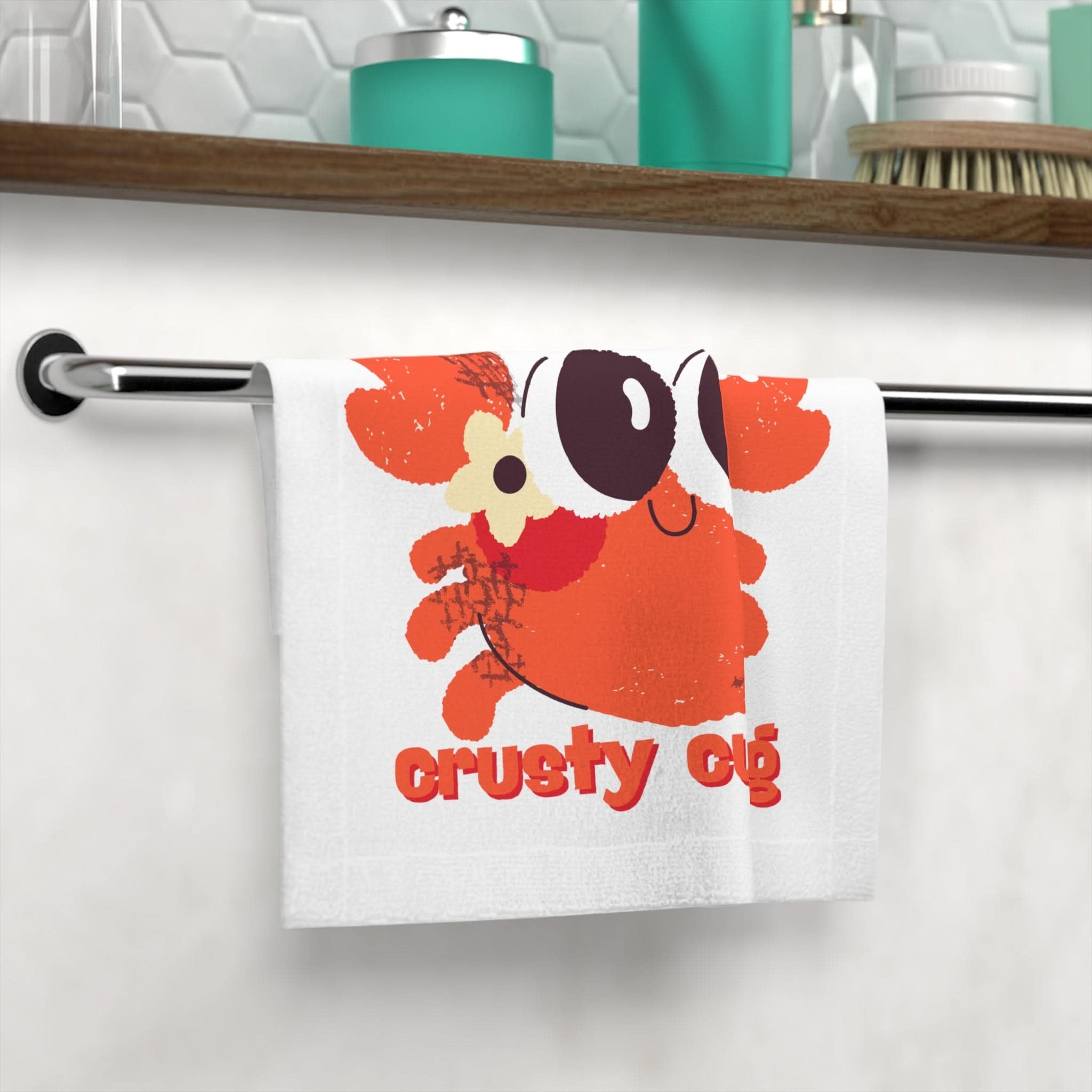 Cute Crusty Cumrag | Mix & Match Lils’ Fun-Flirty Lovers’ Towels