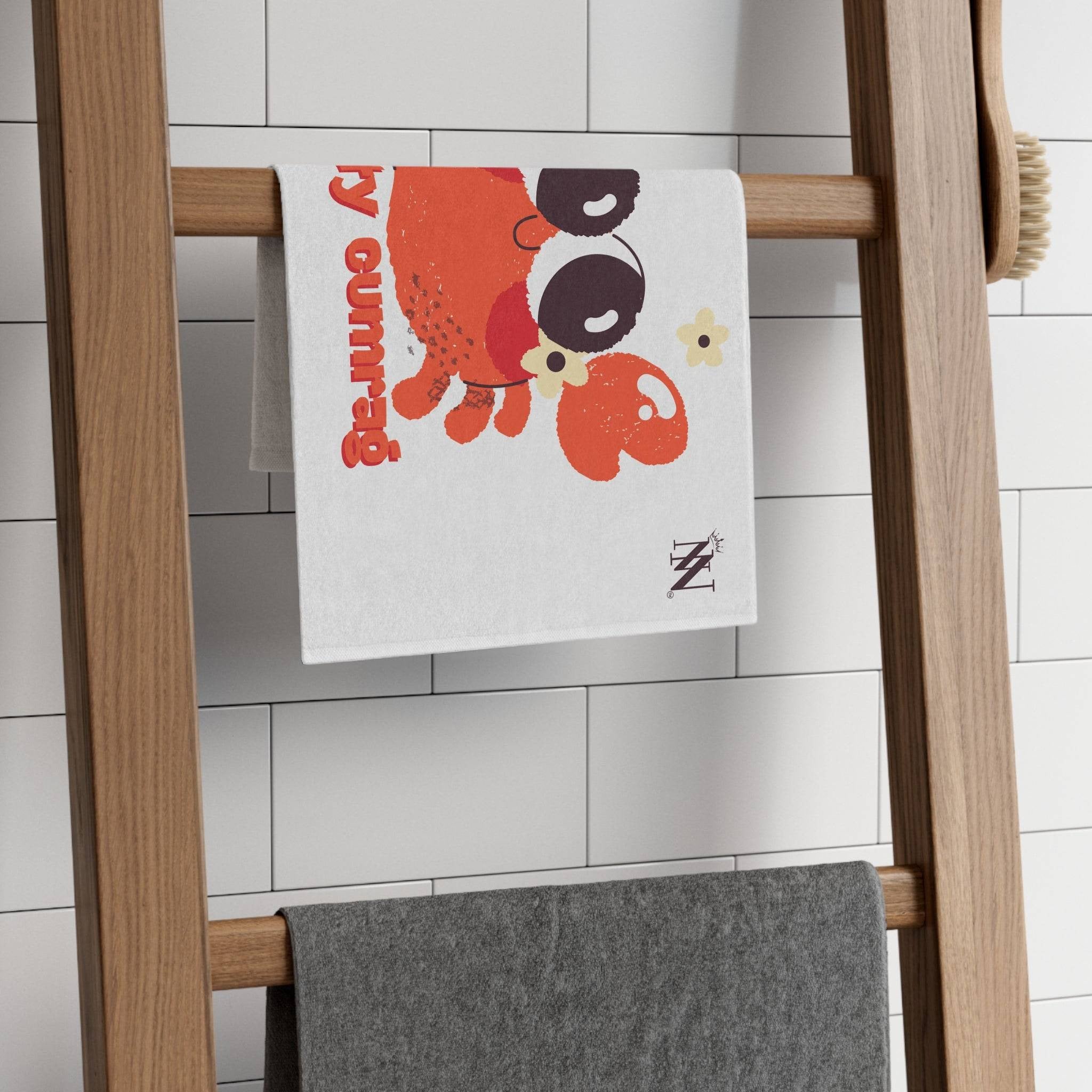 Cute Crusty Cumrag | Mix & Match Soft Fun-Flirty Lovers’ Towels