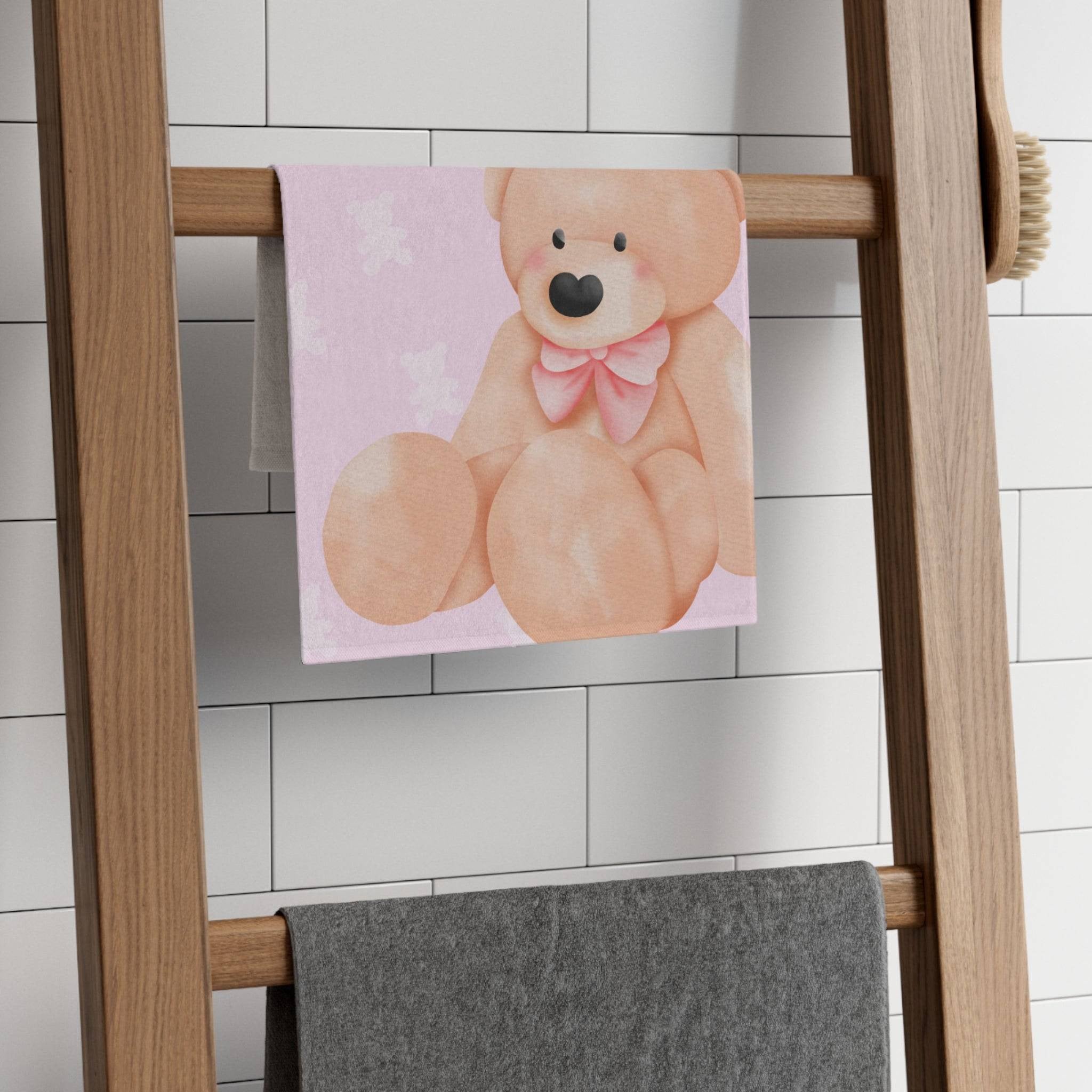 Cute Teddy Bear | Mix & Match Soft Fun-Flirty Lovers’ Towels