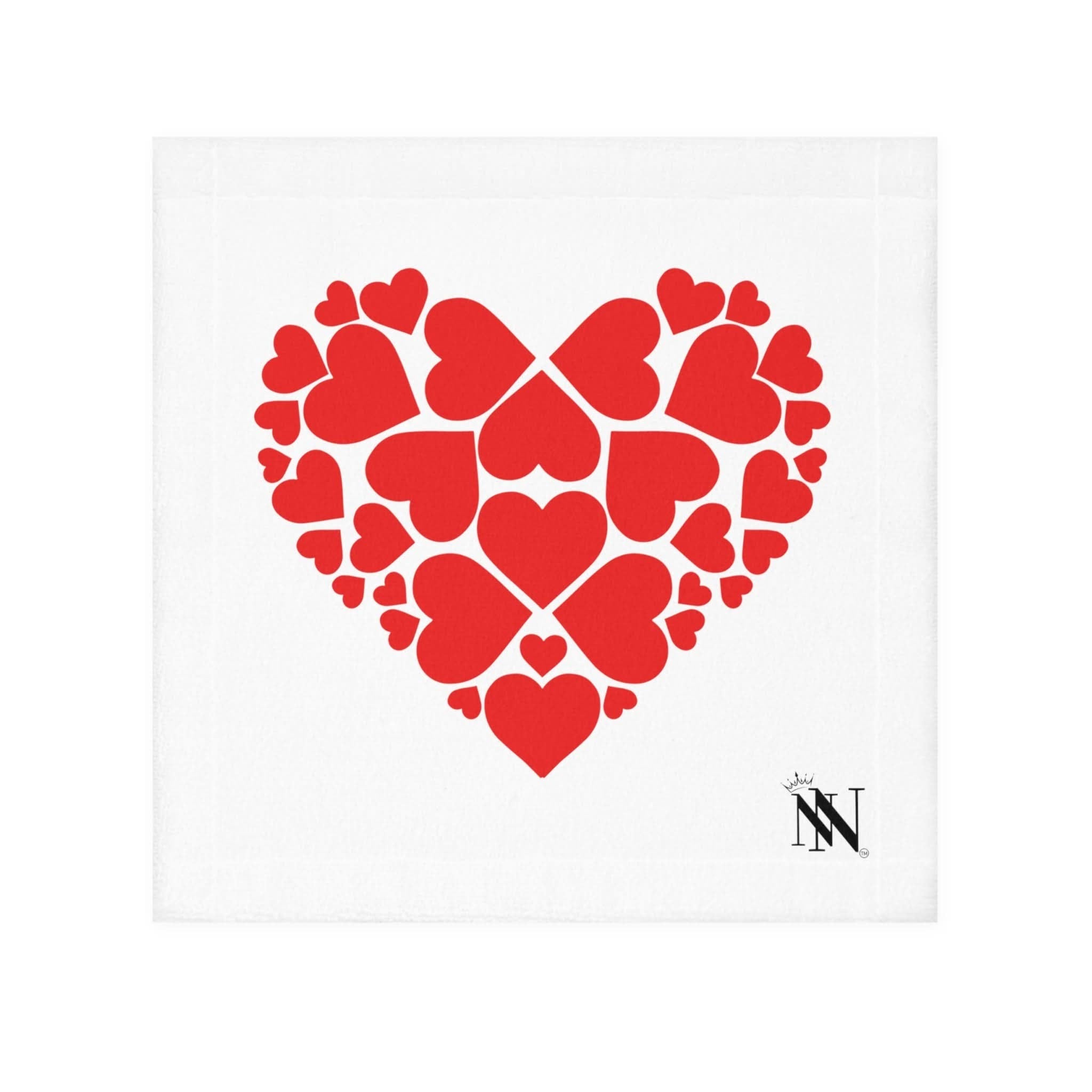 Cute V-day Heart | Mix & Match Lils’ Fun-Flirty Lovers’ Towels