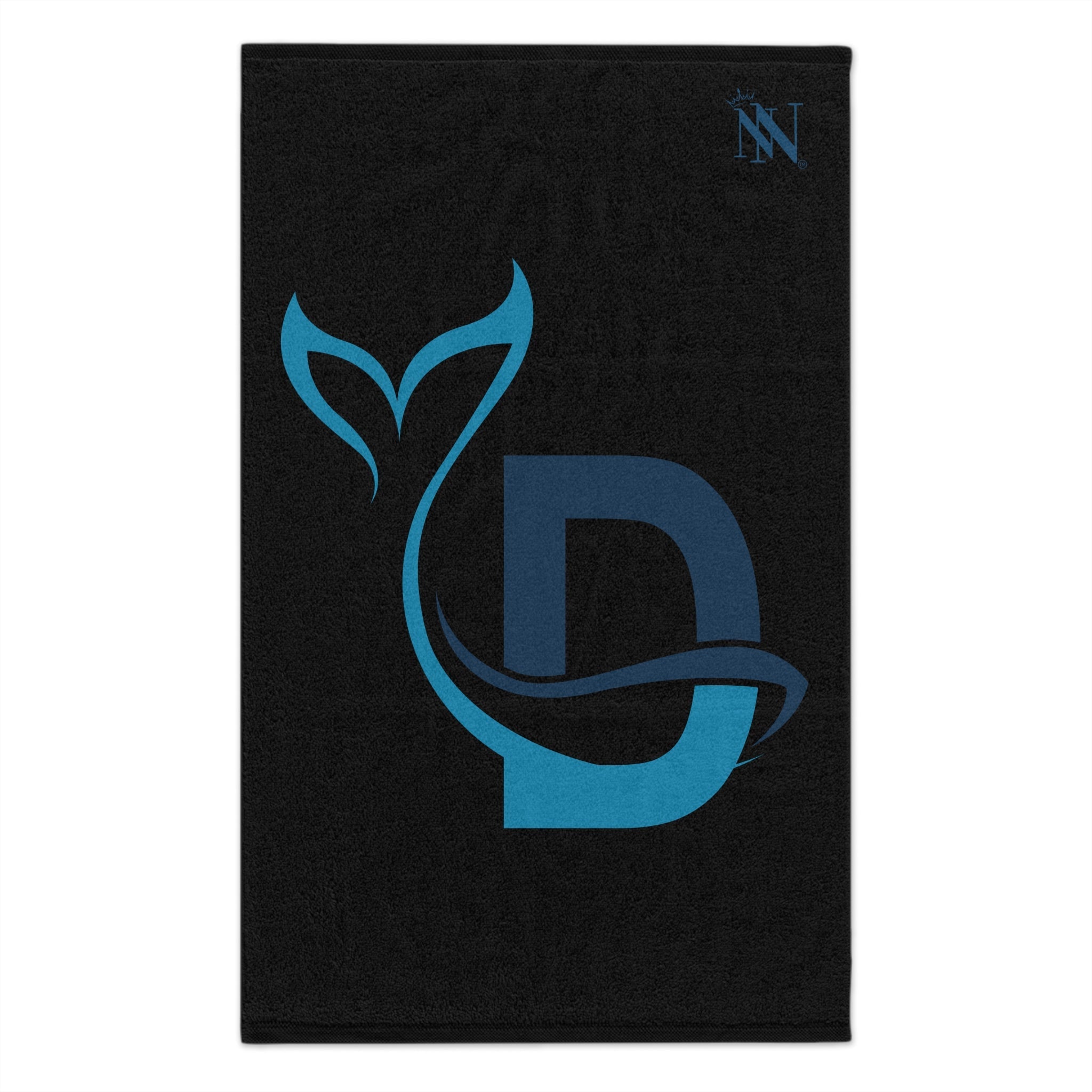 D Tails Black | Mix & Match Soft Fun-Flirty Lovers’ Towels