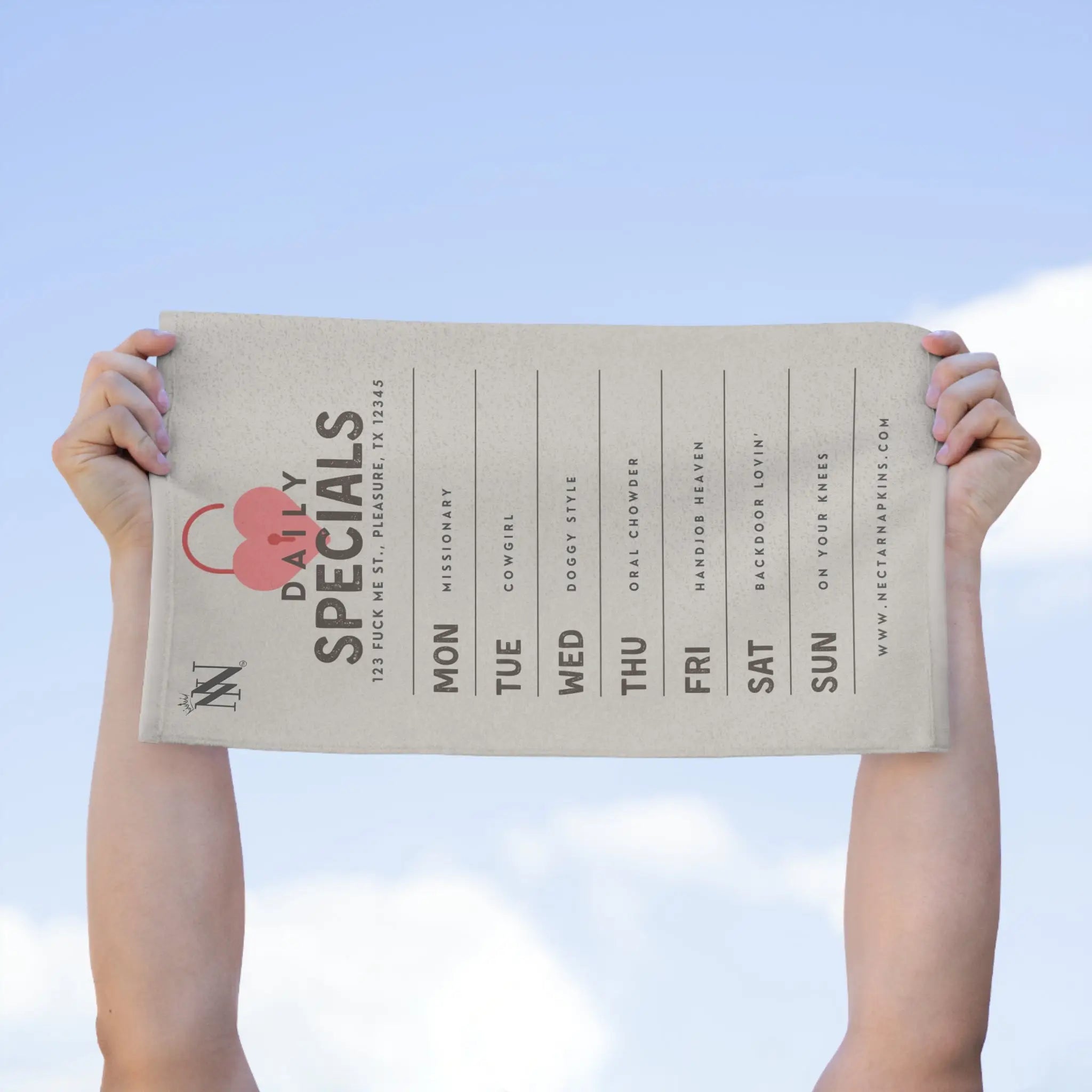 Daily Specials | Mix & Match Soft Fun-Flirty Lovers’ Towels