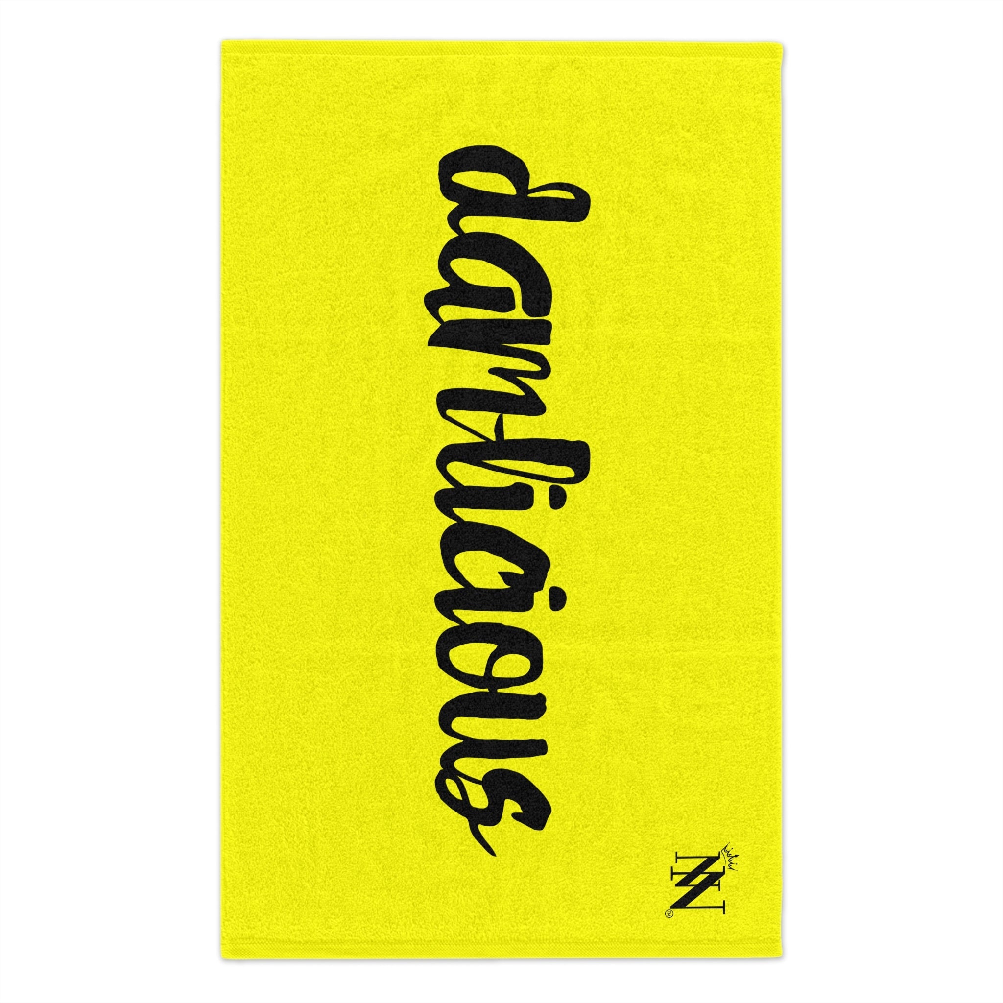Dam-licious Neon Yellow | Mix & Match Soft Fun-Flirty Lovers’ Towels