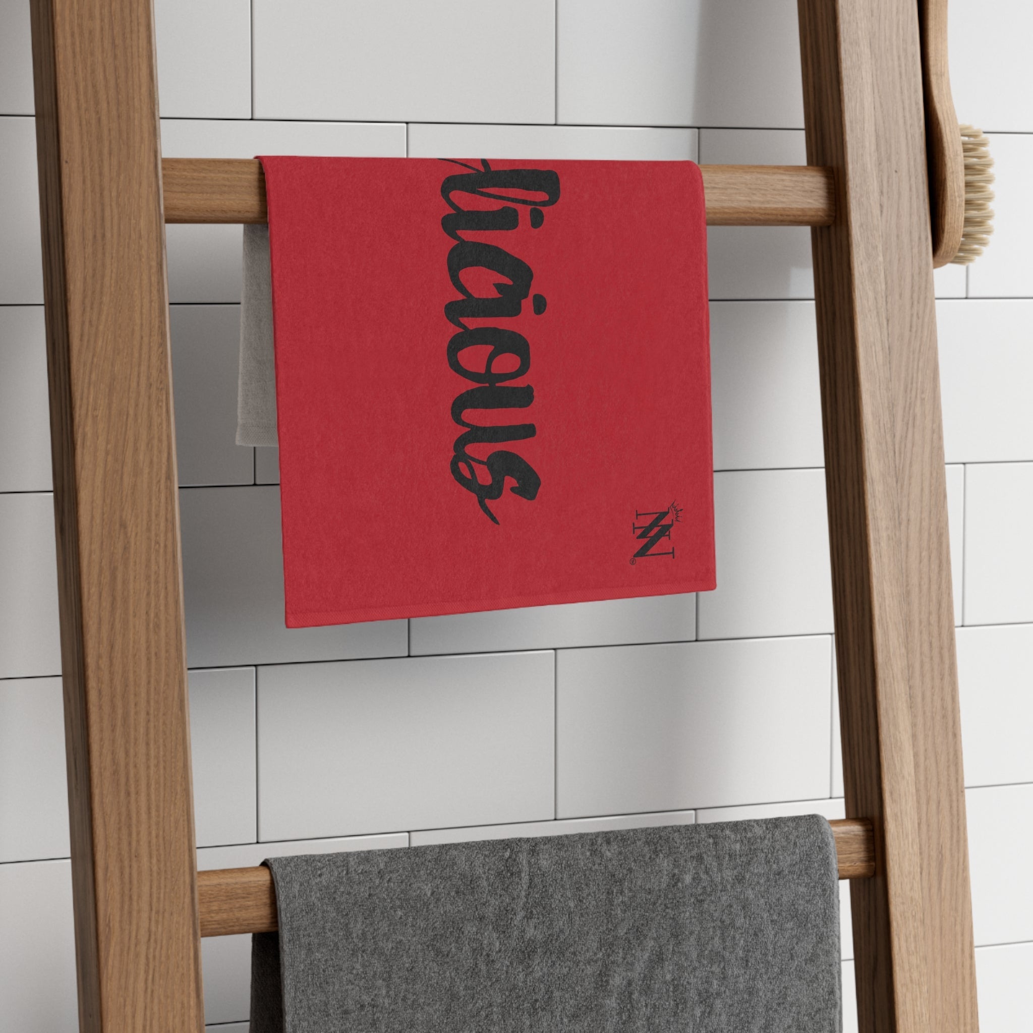 Dam-licious Red | Mix & Match Soft Fun-Flirty Lovers’ Towels