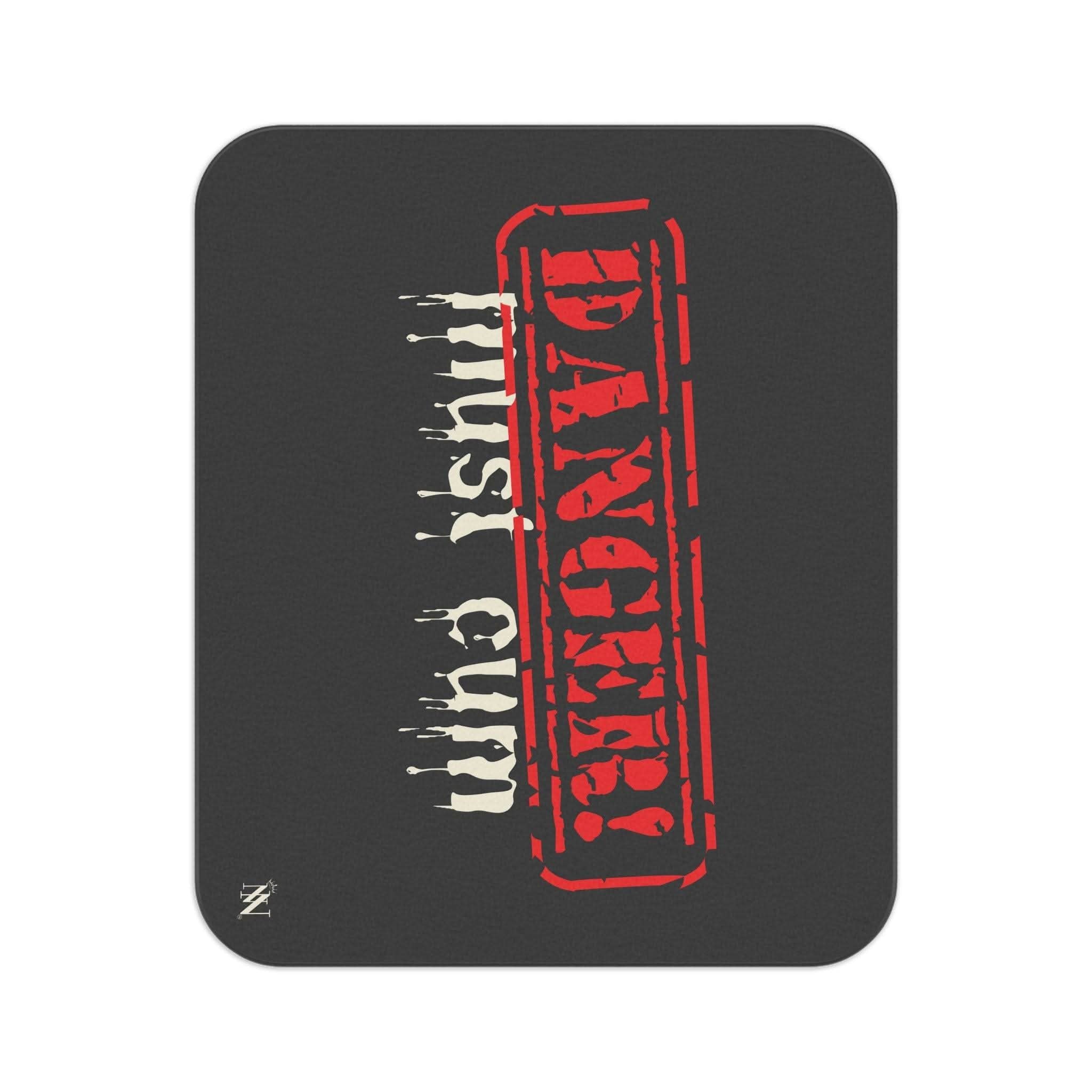 Danger Must Cum | Mix Match Fun-Flirty Lovers’ Water-Resistant Blankets