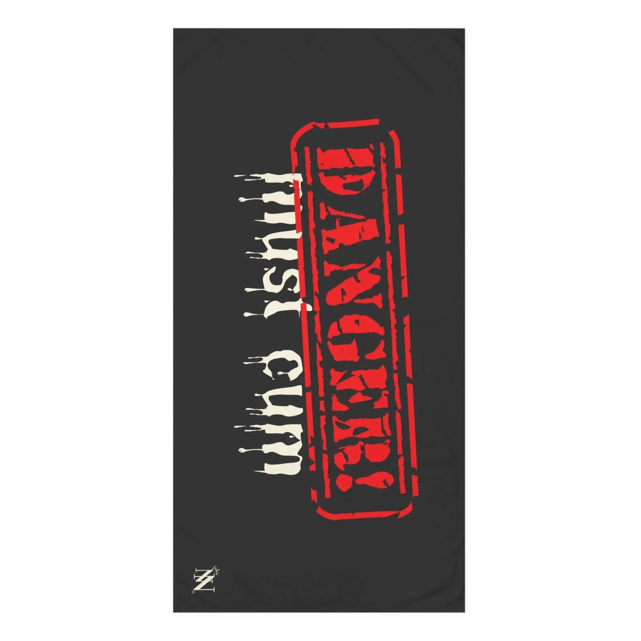 Danger: Must Cum | Mix & Match Naughty XL Fun-Flirty Lovers’ Towels
