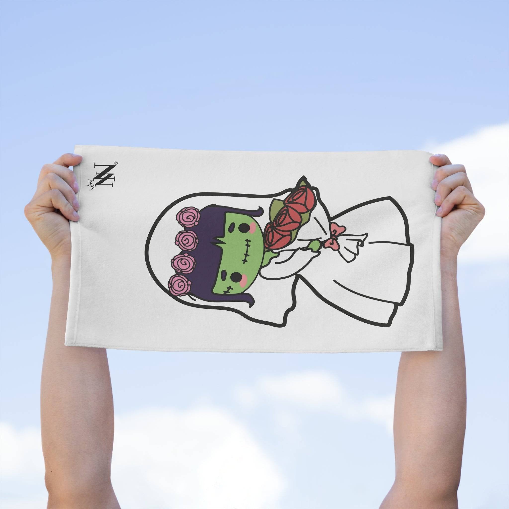 Dead Bride Doll | Mix & Match Soft Fun-Flirty Lovers’ Towels