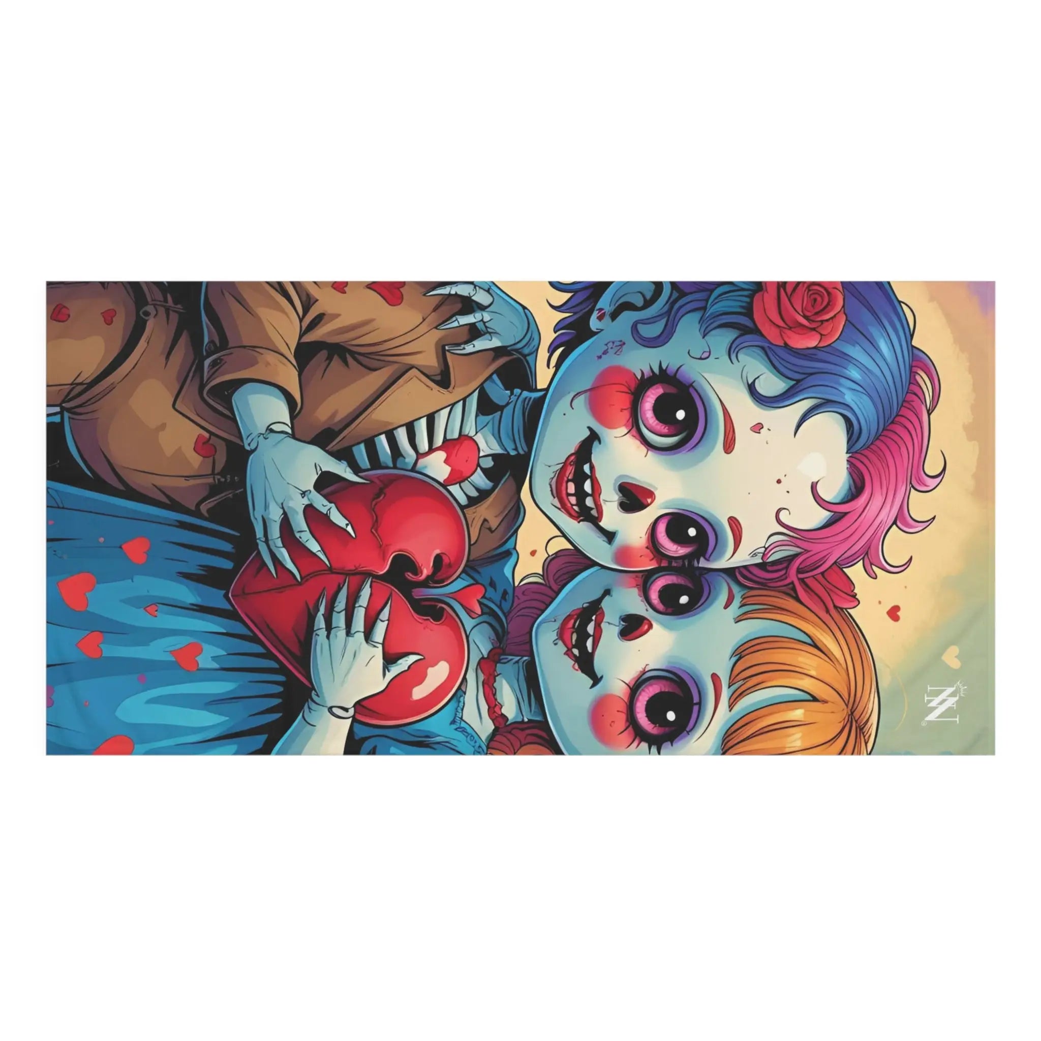 Dead Dolls in Love | Mix & Match XL Fun-Flirty Loversβ Towels