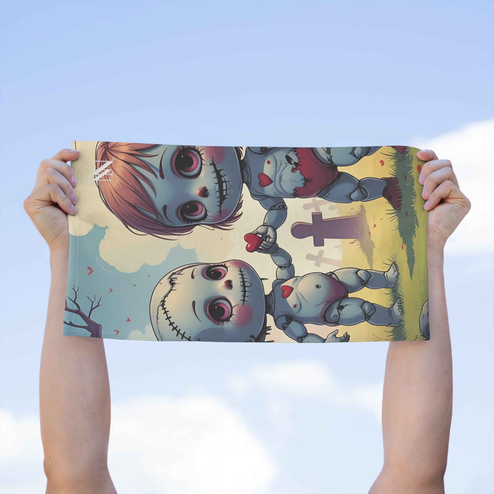 Dead Dolls Love | Mix & Match Soft Fun-Flirty Lovers’ Towels