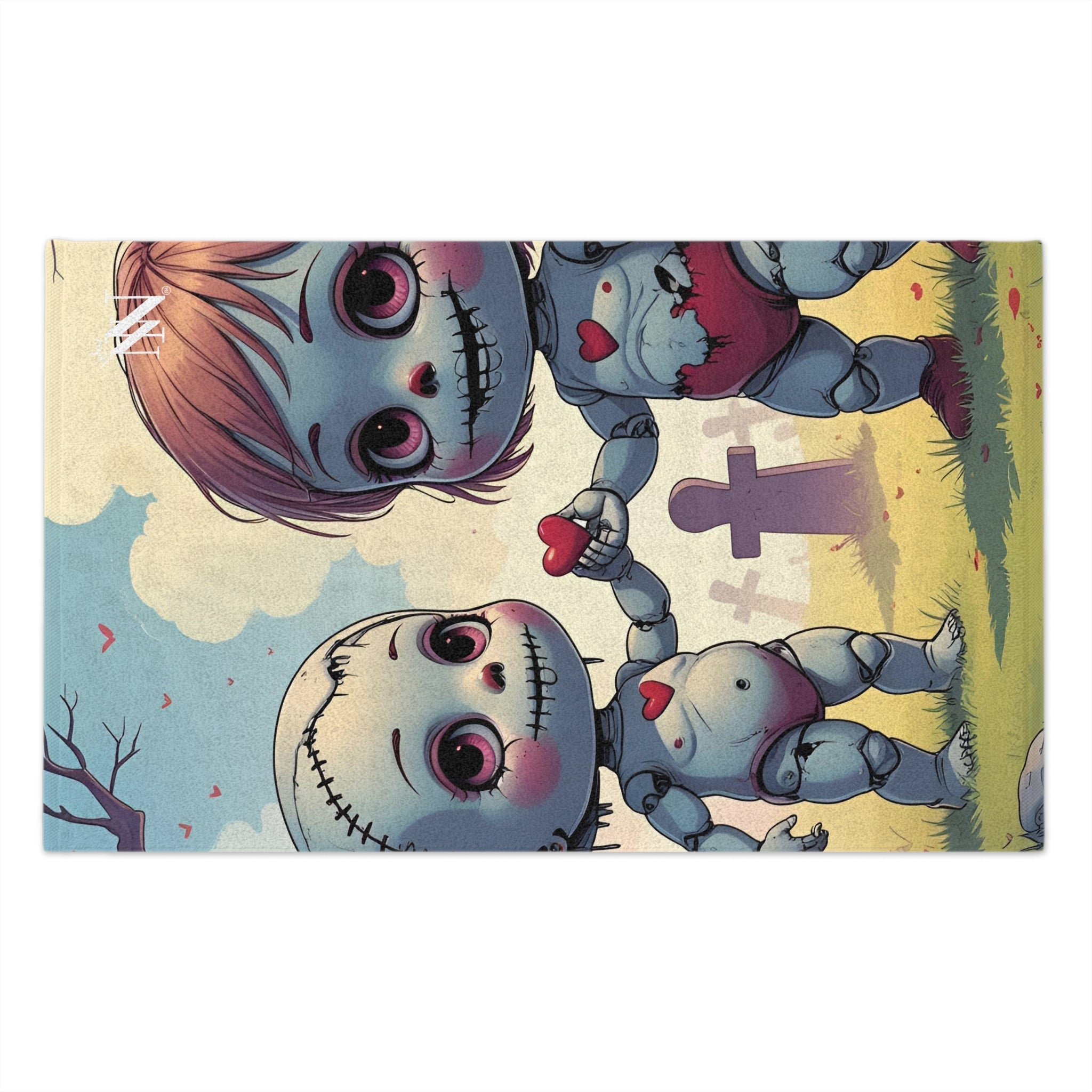 Dead Dolls Love | Mix & Match Soft Fun-Flirty Lovers’ Towels