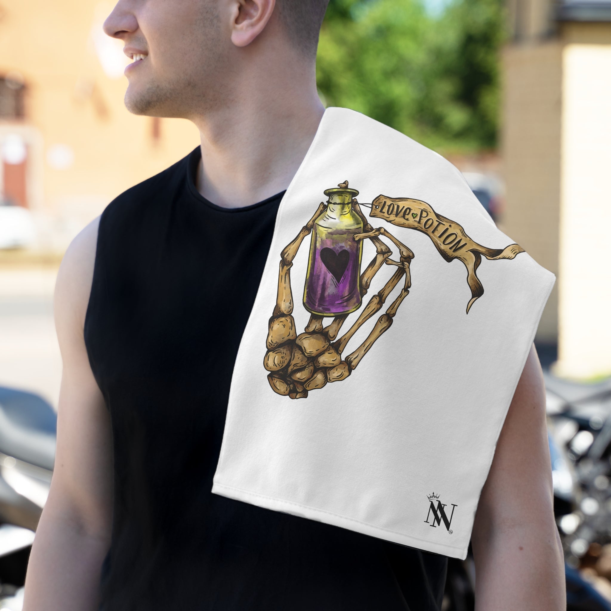 Death’s Love Potion | Mix & Match Soft Fun-Flirty Lovers’ Towels