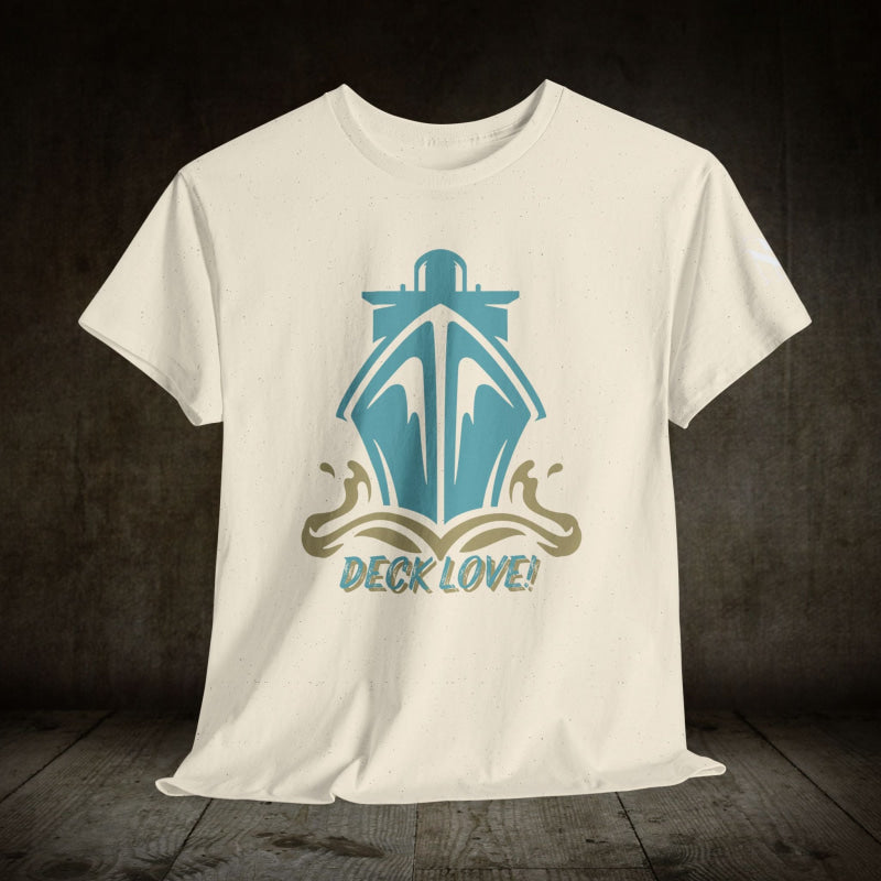 Deck Love Cruise Ship Vacation | Mix & Match 100% Cotton Unisex Fun-Flirty Lovers’ Tees