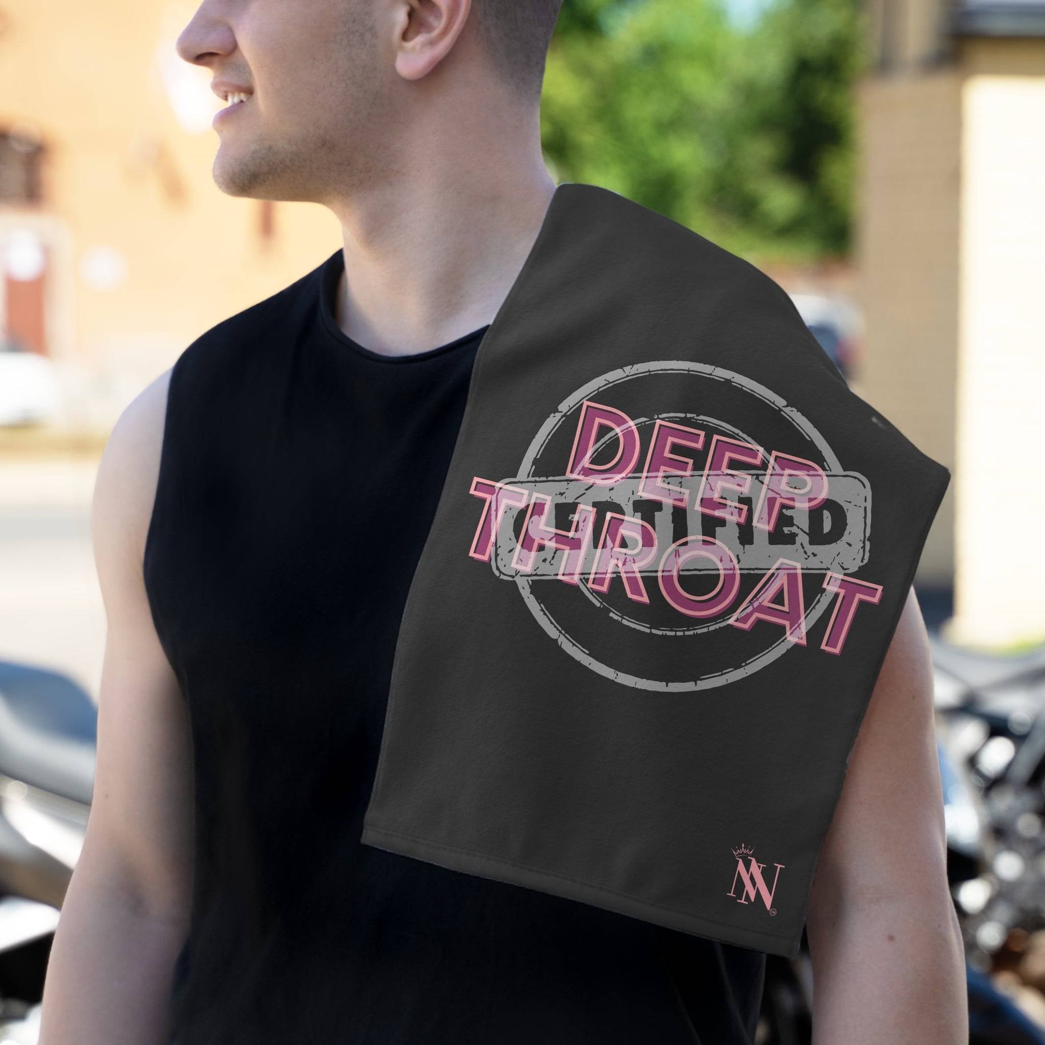 Deep Throat Certified | Mix & Match Soft Fun-Flirty Lovers’ Towels