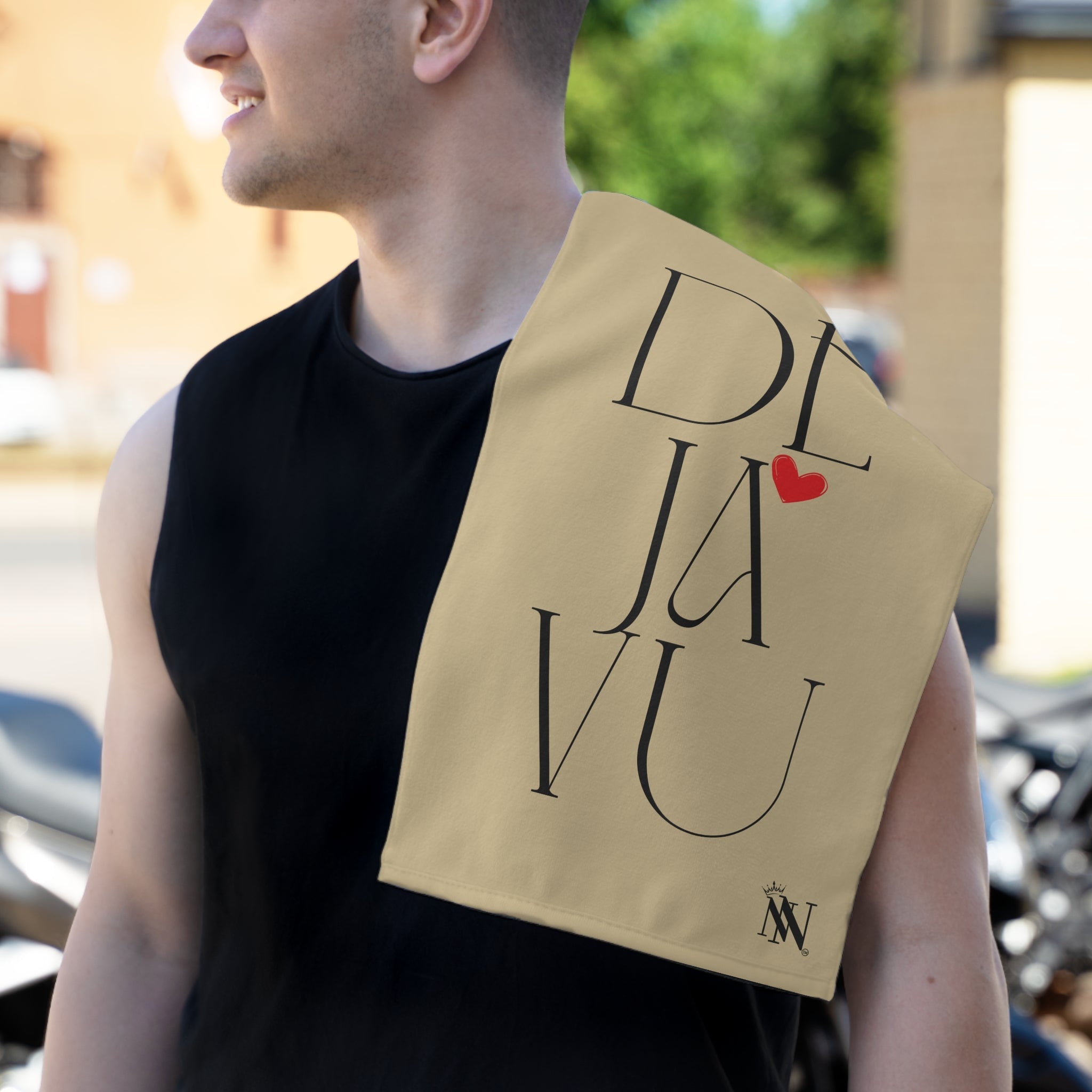 DeJa’Vu Gold | Mix & Match Soft Fun-Flirty Lovers’ Towels