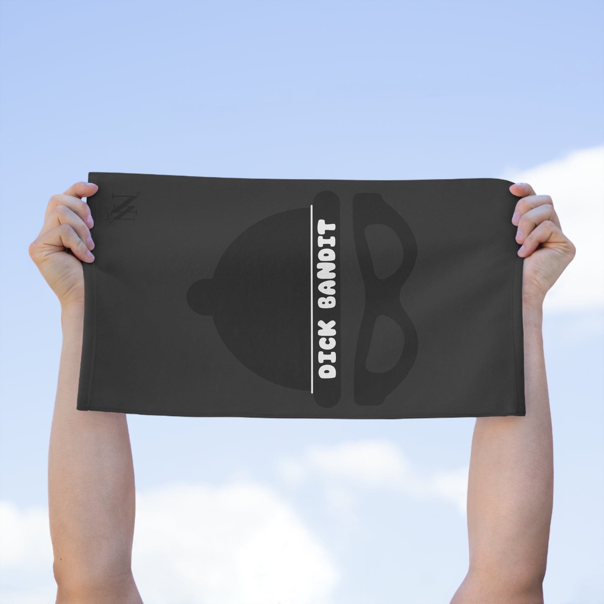 Dick Bandit Dark Grey | Mix & Match Soft Fun-Flirty Lovers’ Towels
